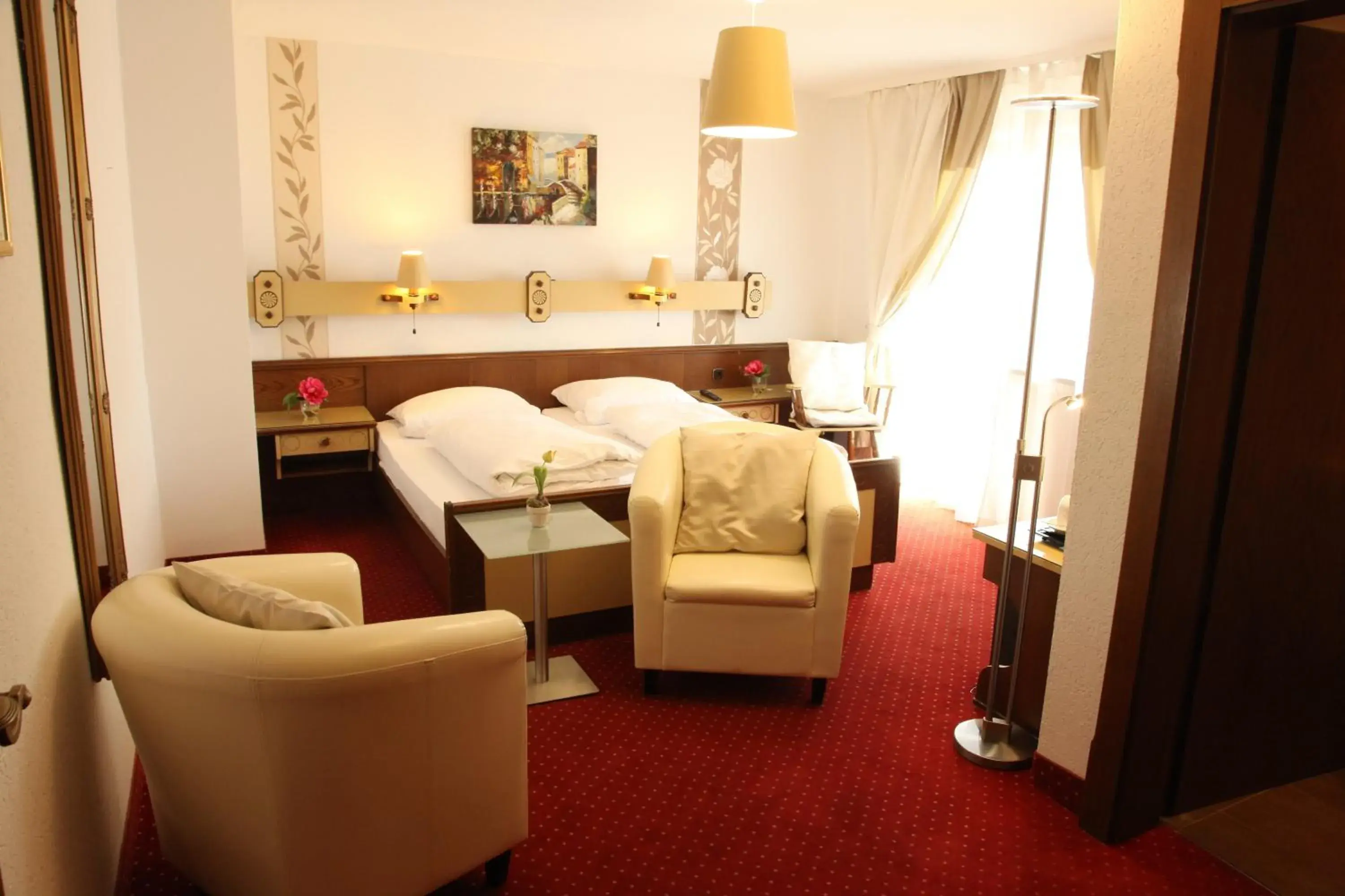 Classic Double Room with Balcony in Kurhotel Würdinger Hof Classic Double Room with Balcony in Kurhotel Würdinger Hof
