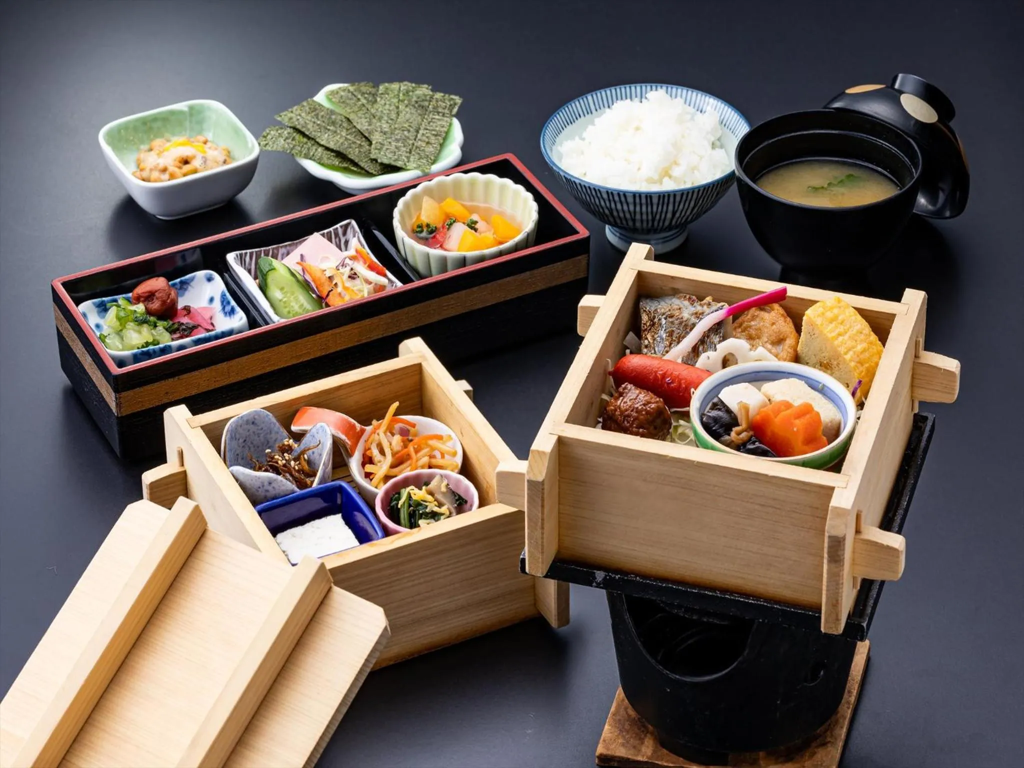 Breakfast in Kibi Kogen Resort Hotel