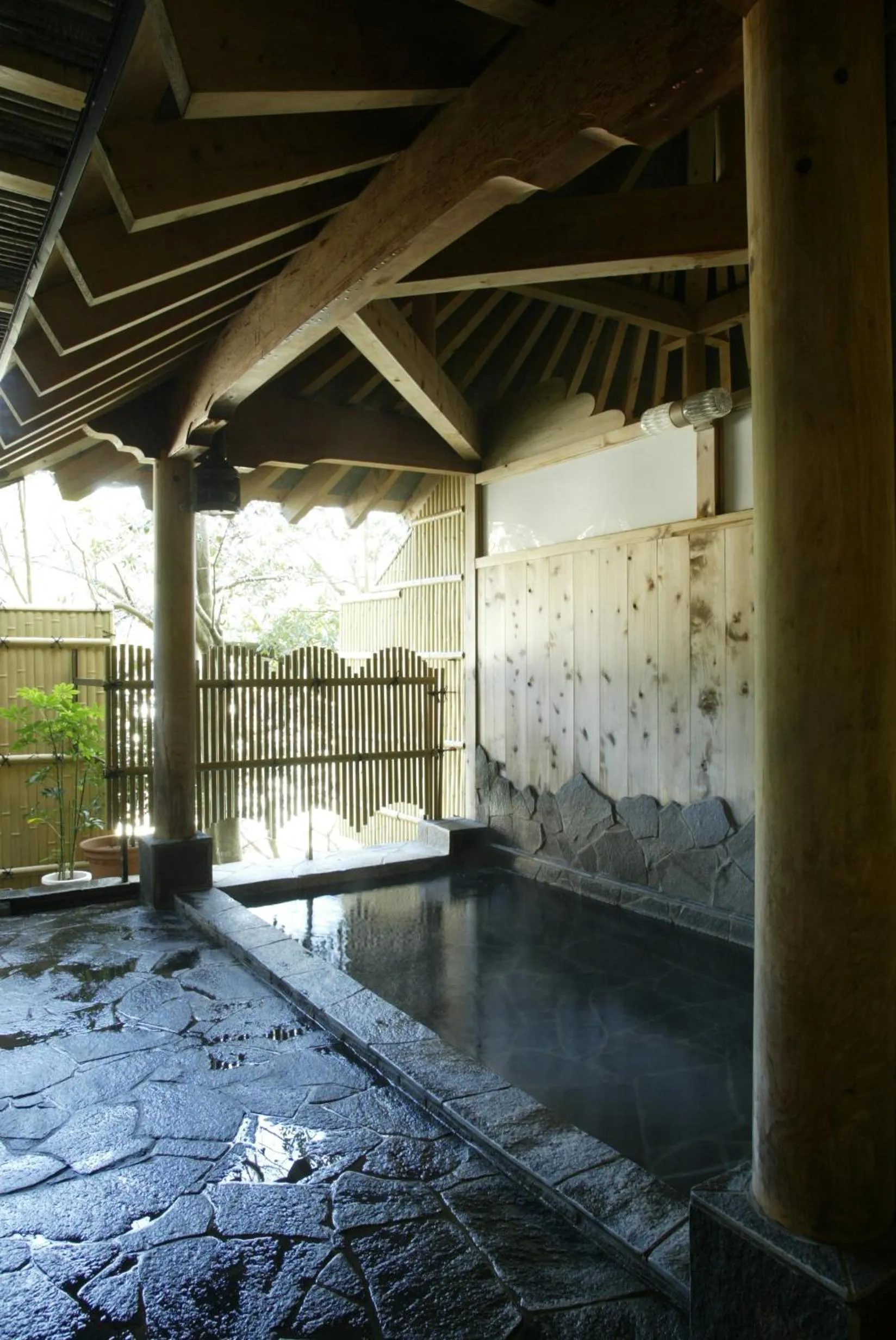 Open Air Bath in Gyokusenkaku