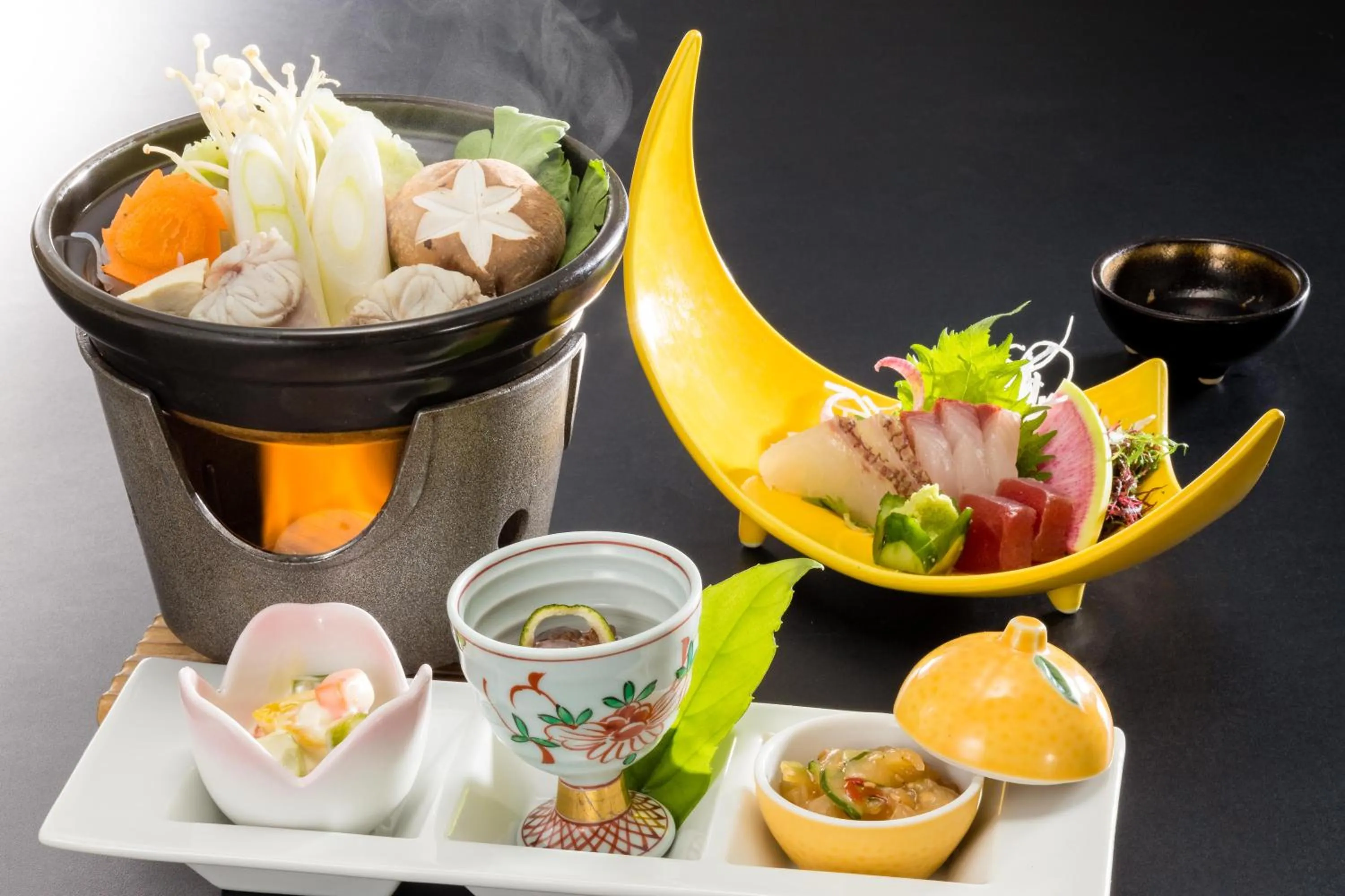 Food close-up in Gyokusenkaku