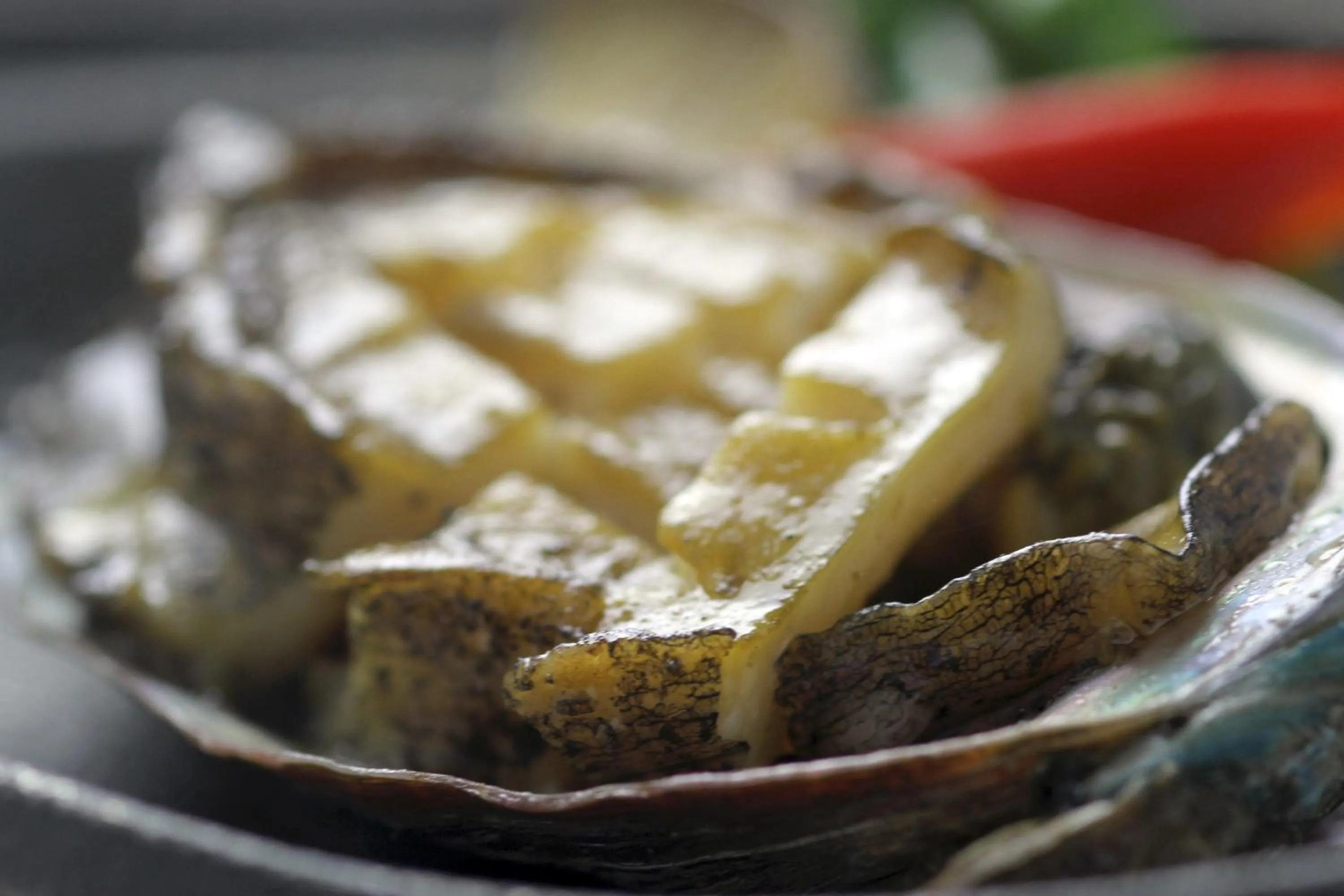 Food close-up in Gyokusenkaku