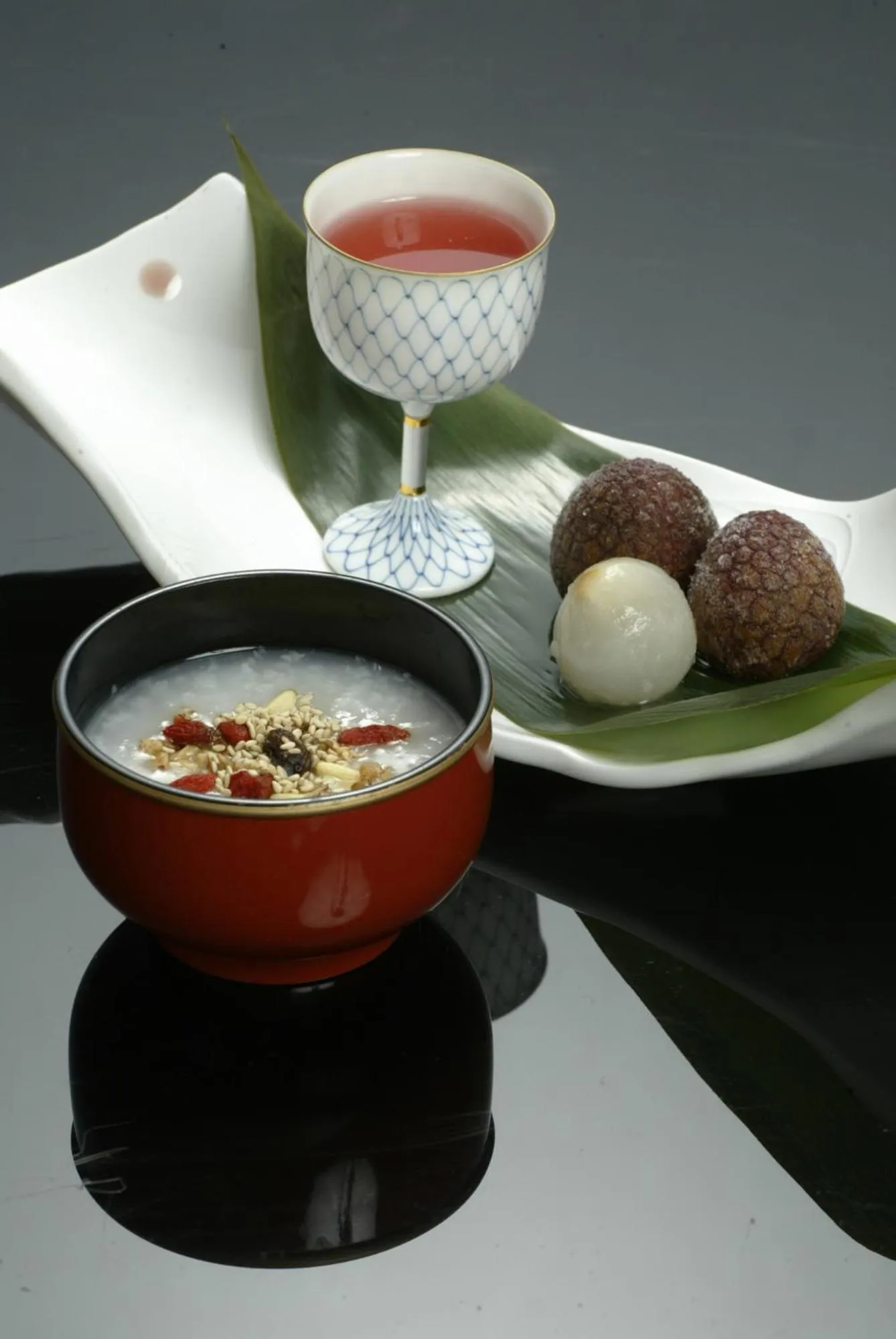 Food close-up in Gyokusenkaku