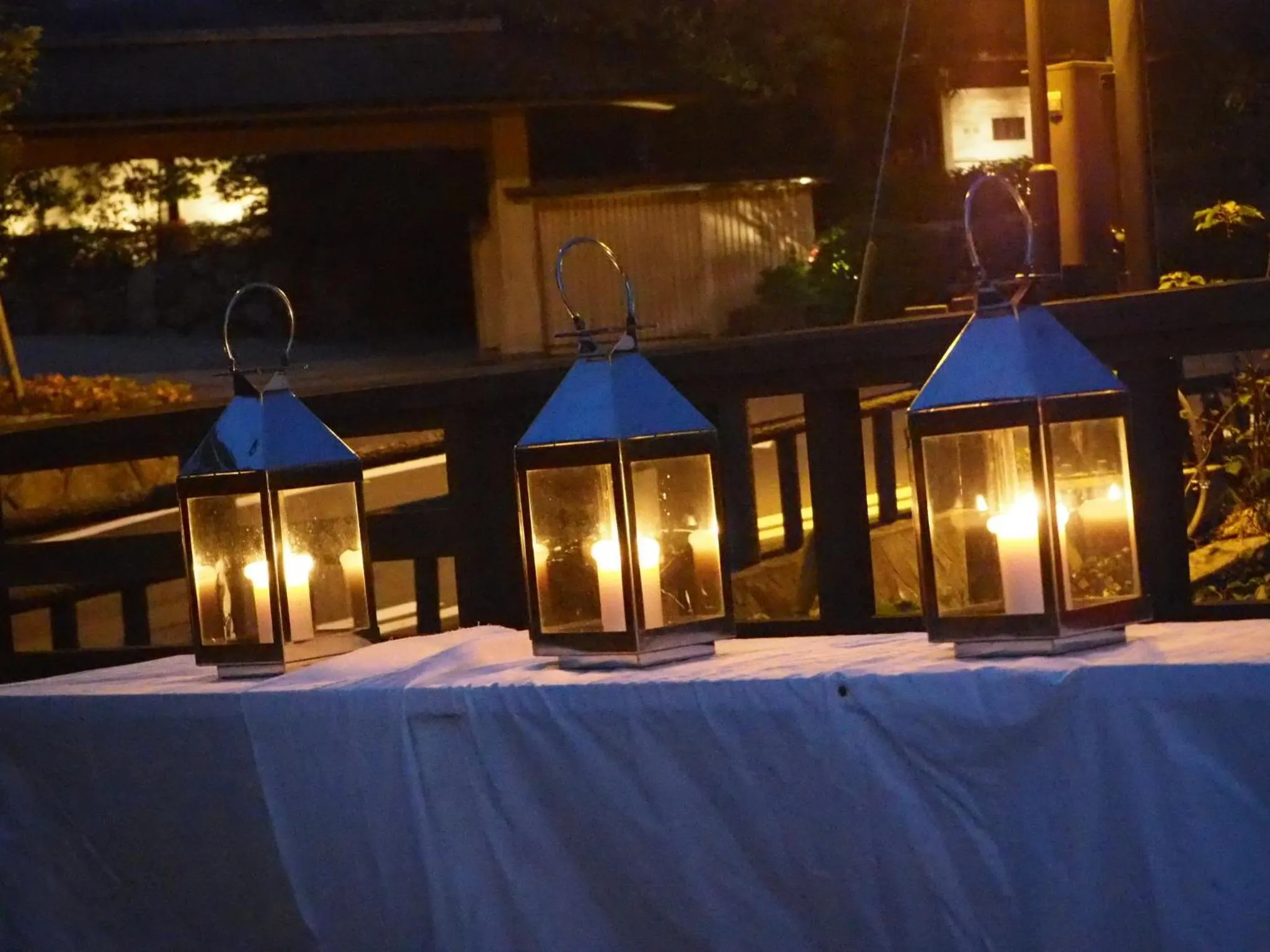 Evening entertainment in Gyokusenkaku