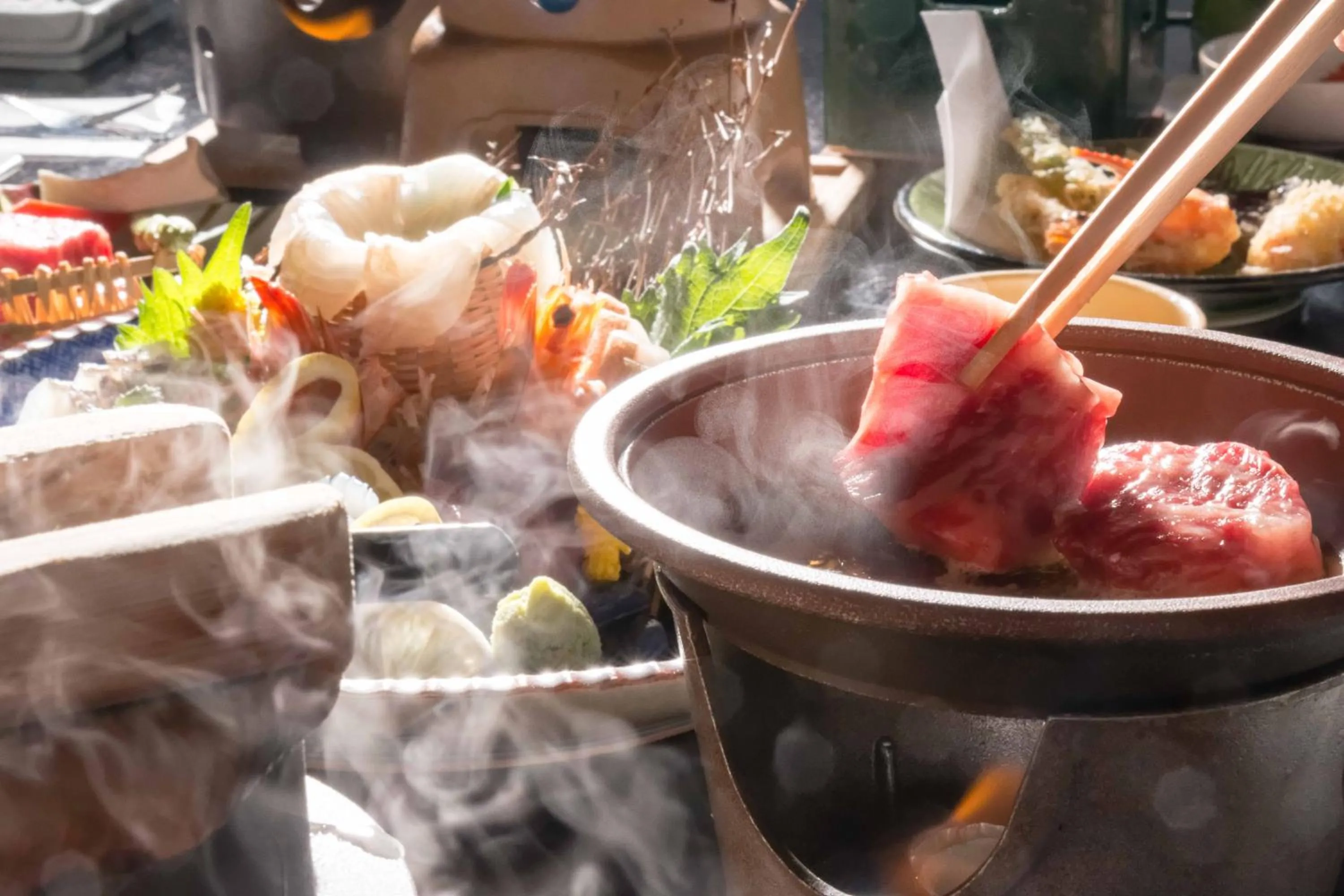 Food close-up in Gyokusenkaku
