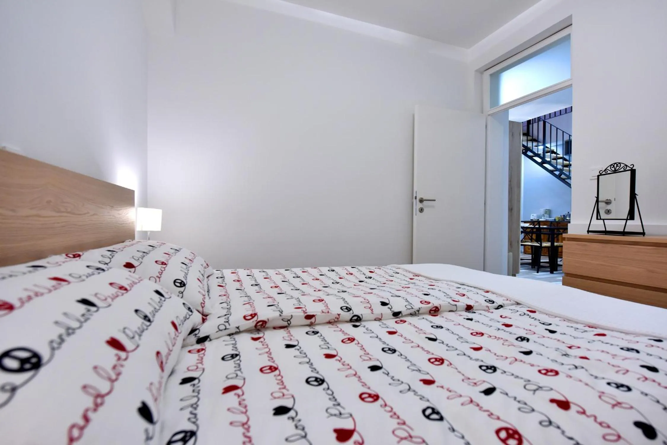 Bed in Apartment Tivoli Park