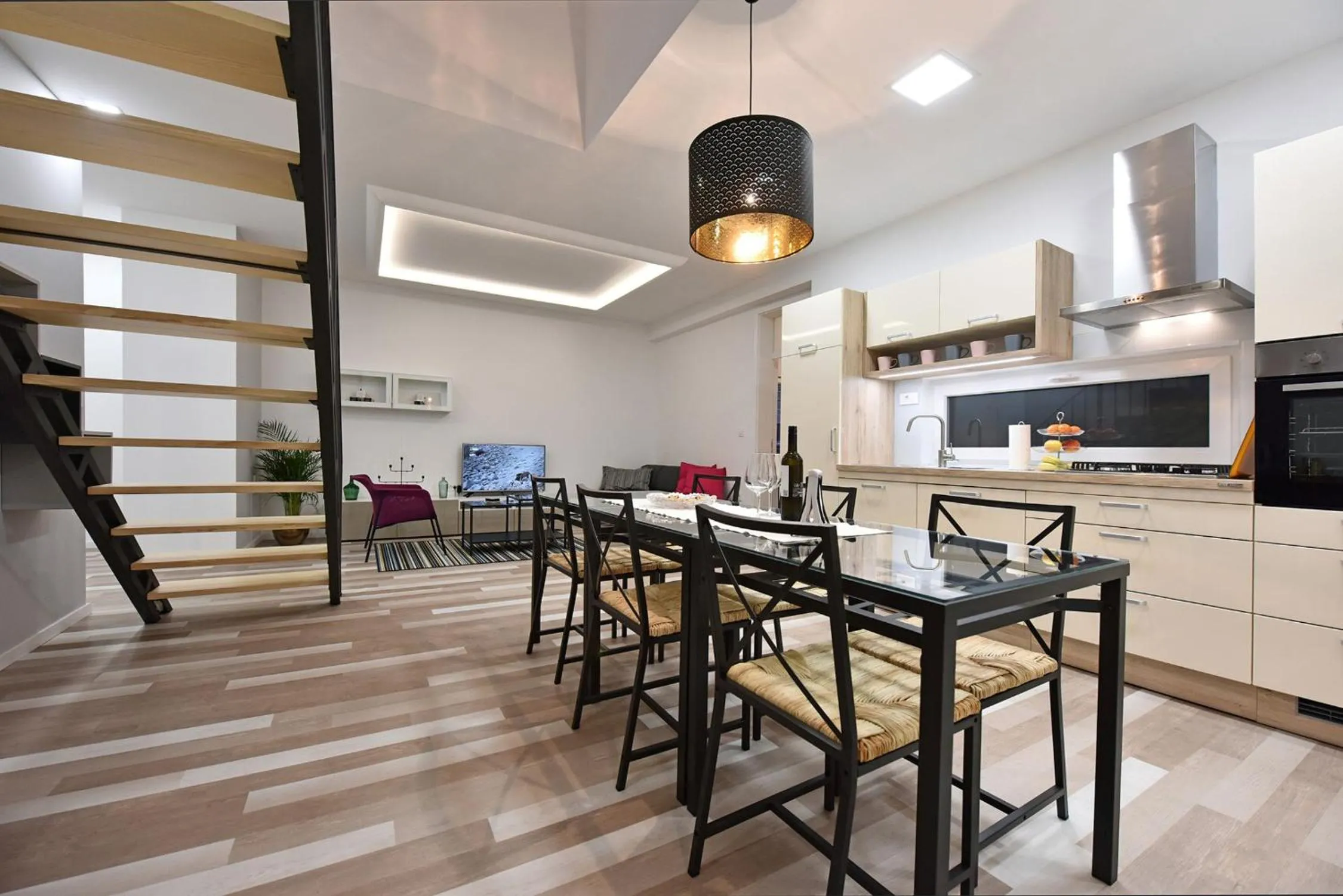 Kitchen or kitchenette in Apartment Tivoli Park