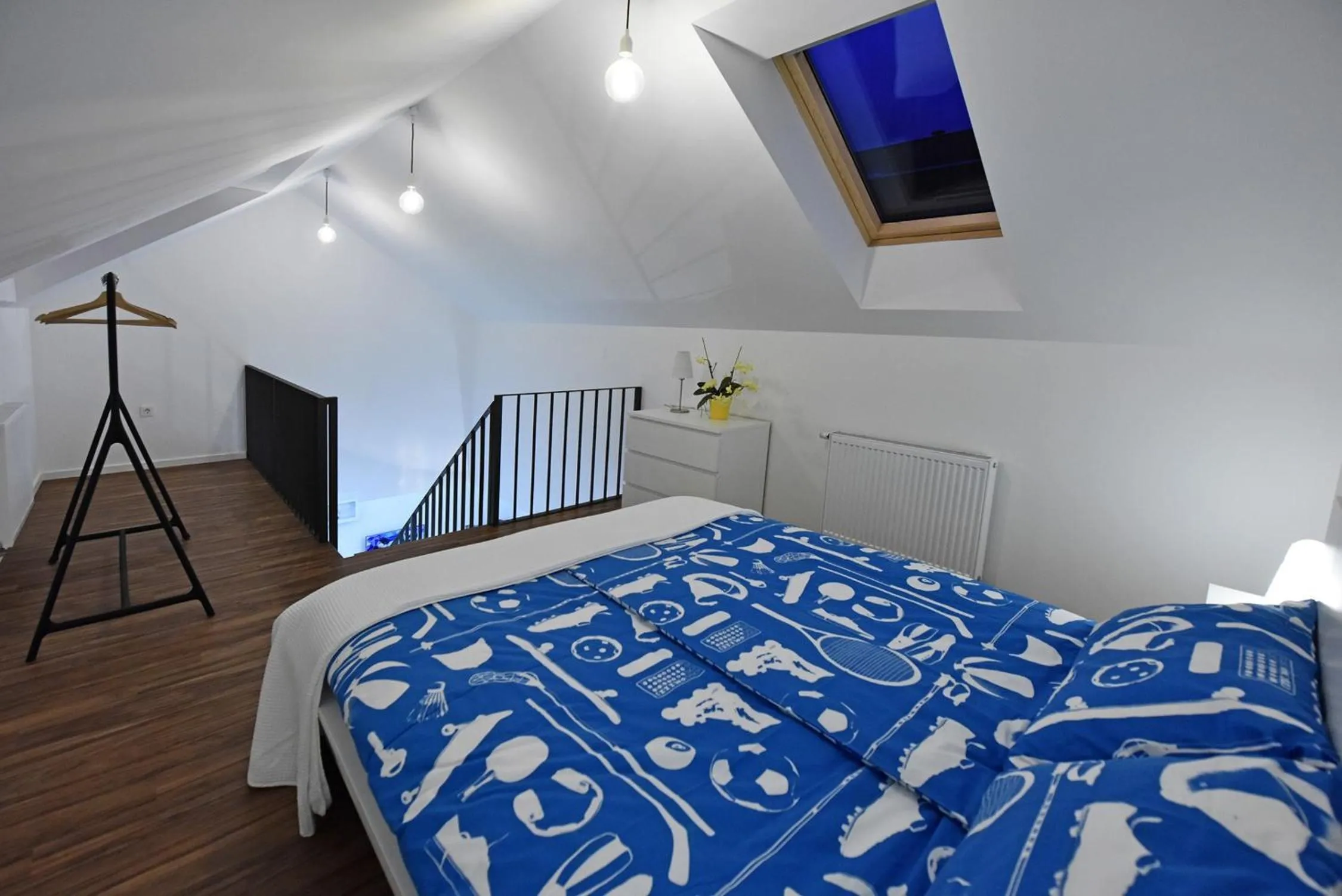 Bed in Apartment Tivoli Park
