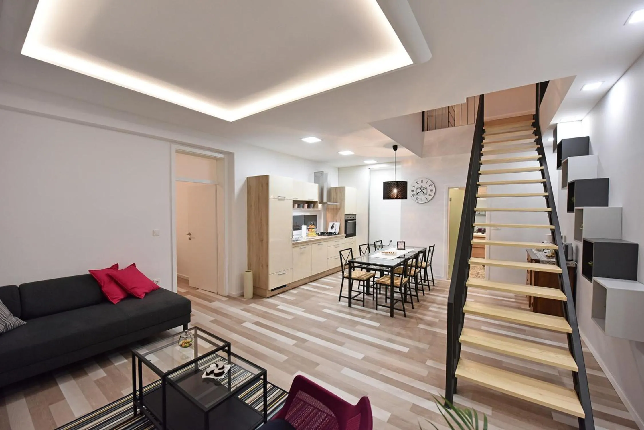 Kitchen or kitchenette in Apartment Tivoli Park