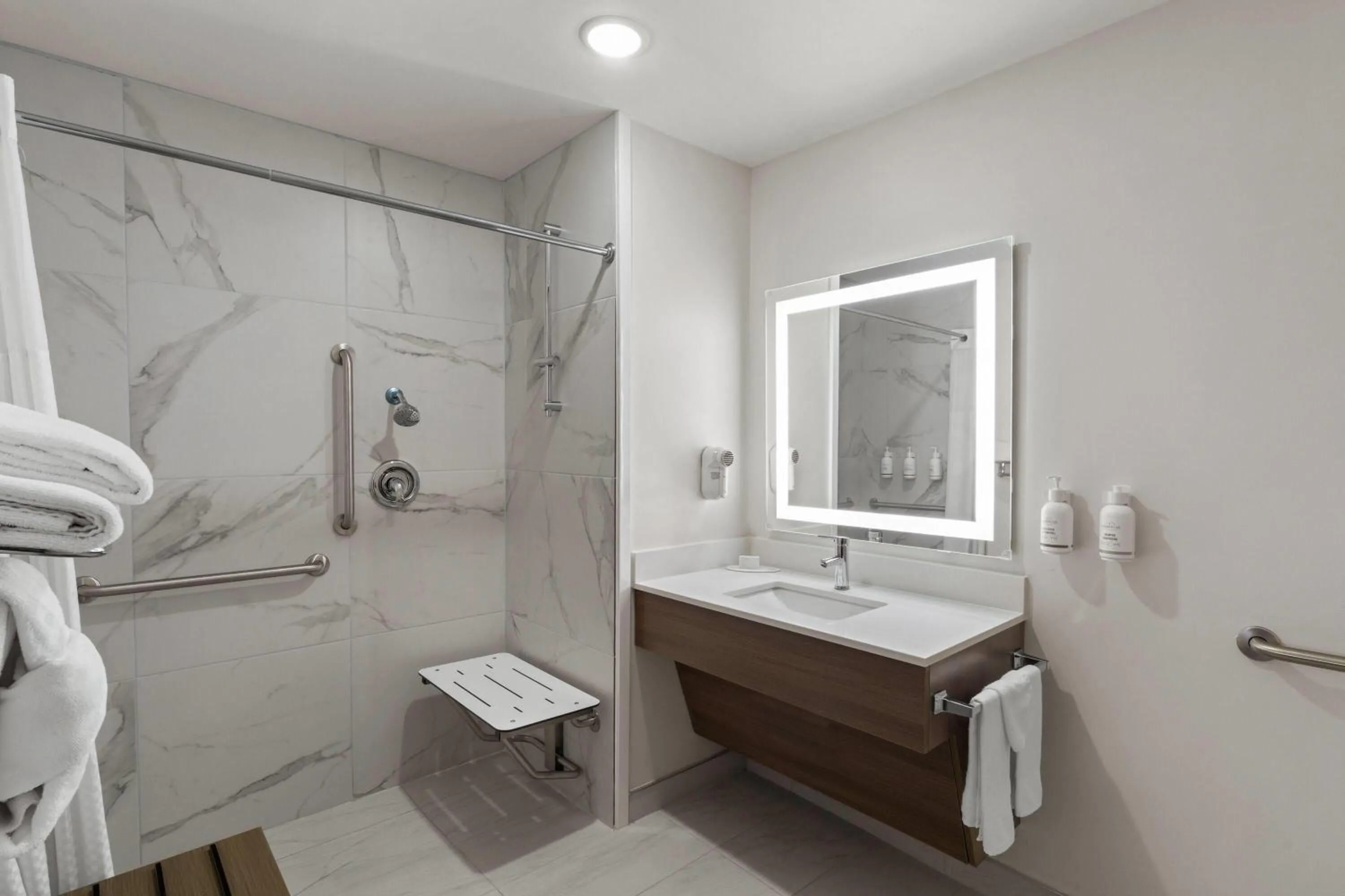 Shower in Baymont by Wyndham Rock Springs