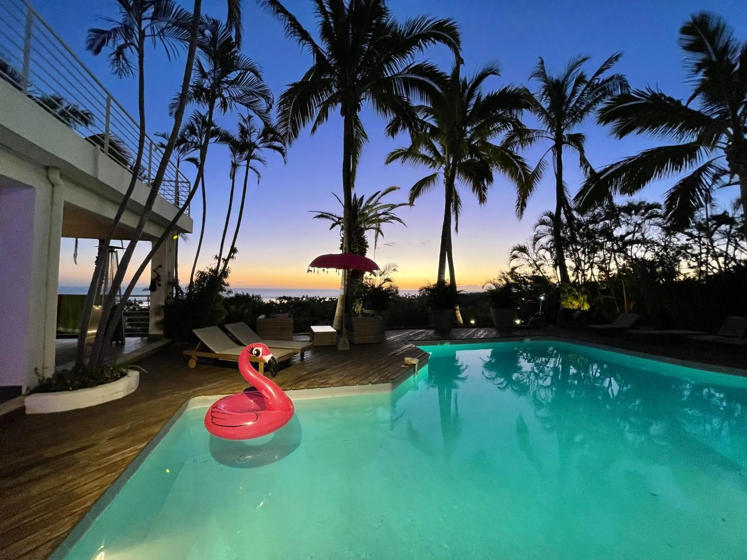 Swimming pool in Villa Prana