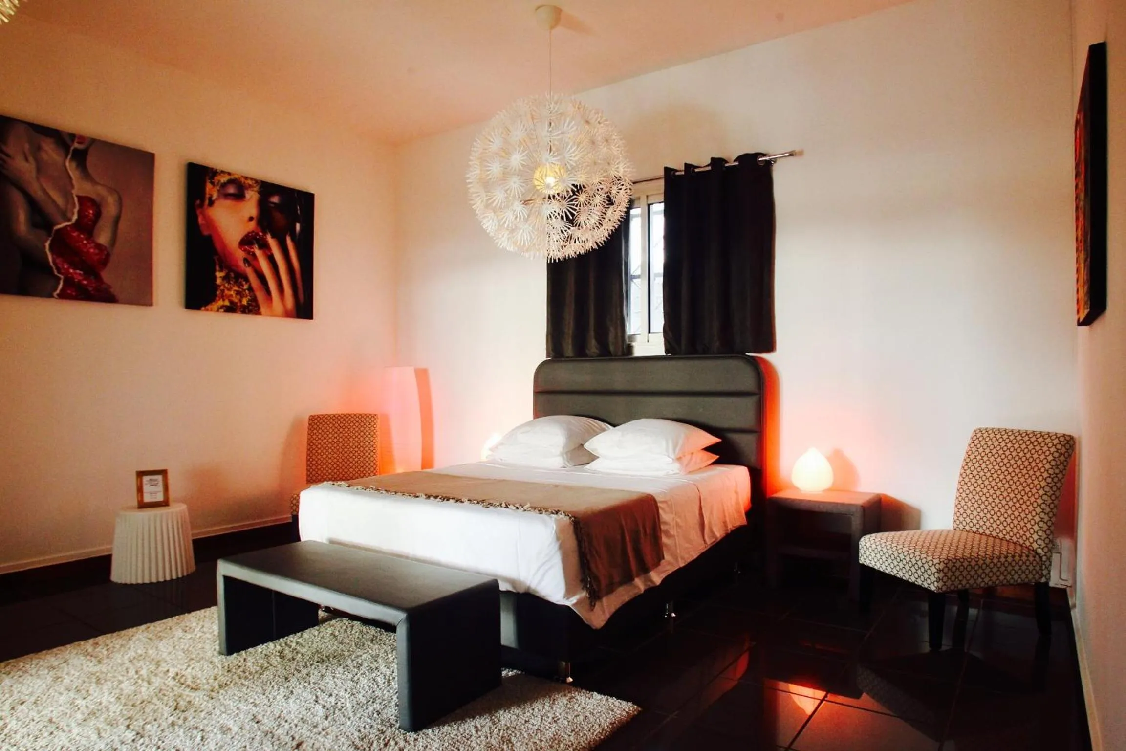 Bedroom, Bed in Villa Prana