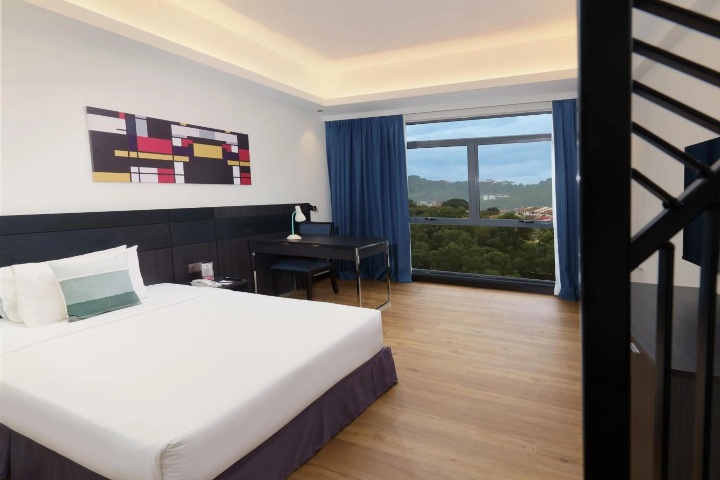 Bed in Bespoke Hotel Puchong