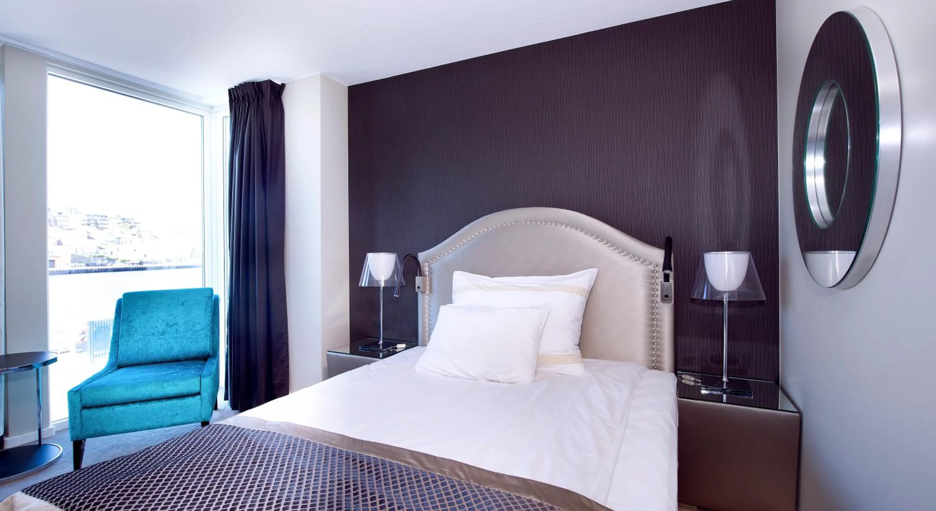 Bed in Home Hotel Skagen Brygge