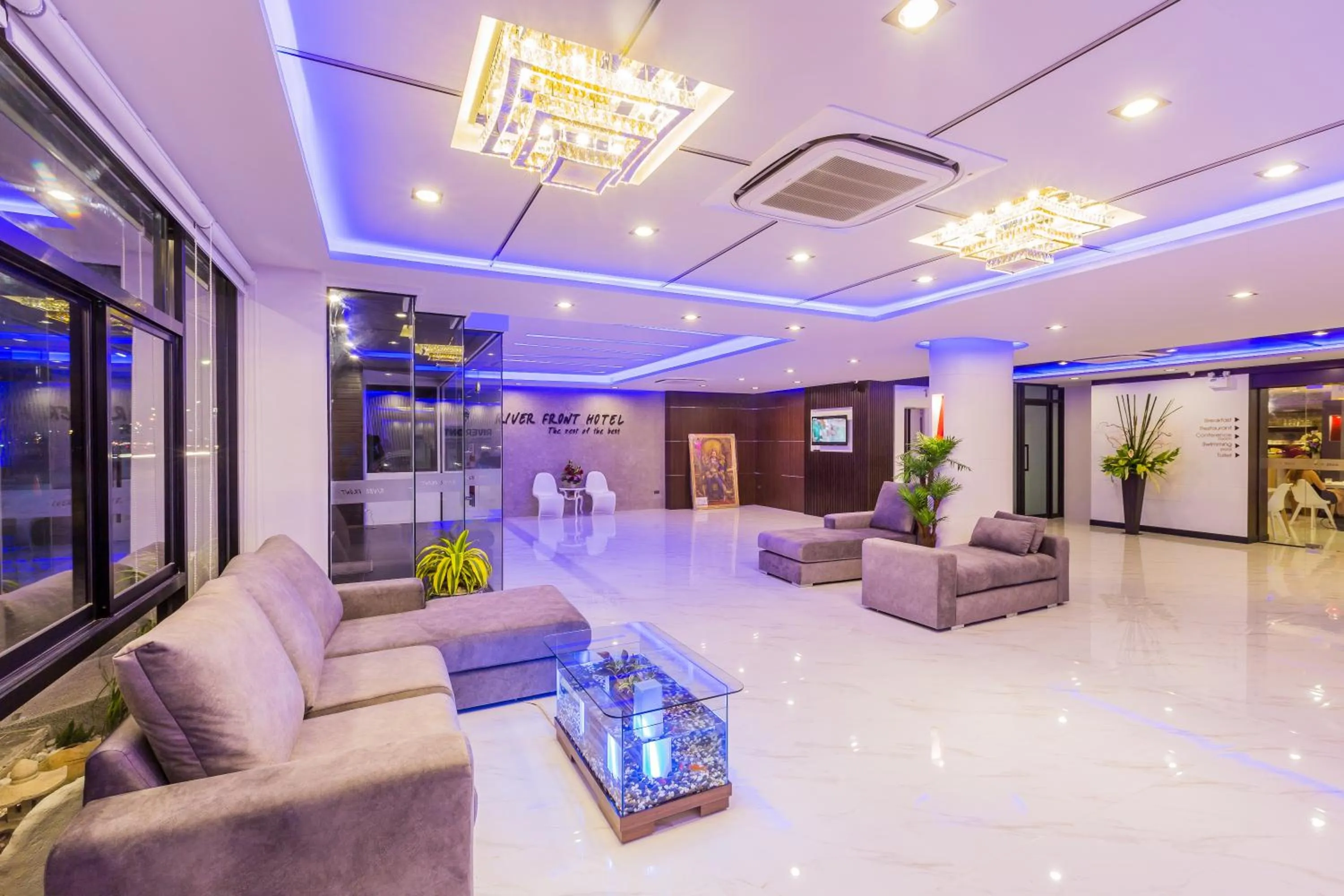 Lobby or reception in River Front Krabi Hotel