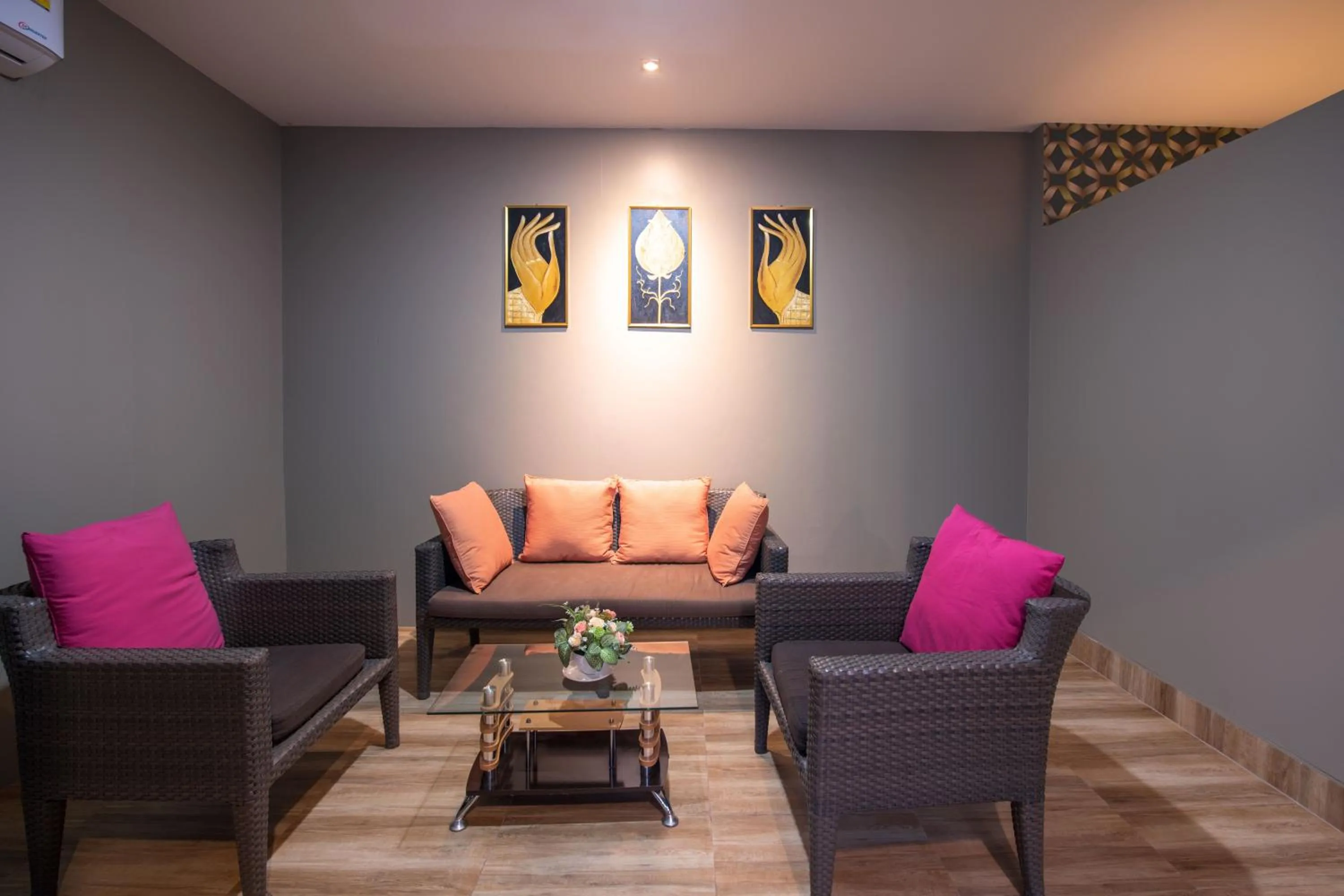 Lobby or reception in River Front Krabi Hotel