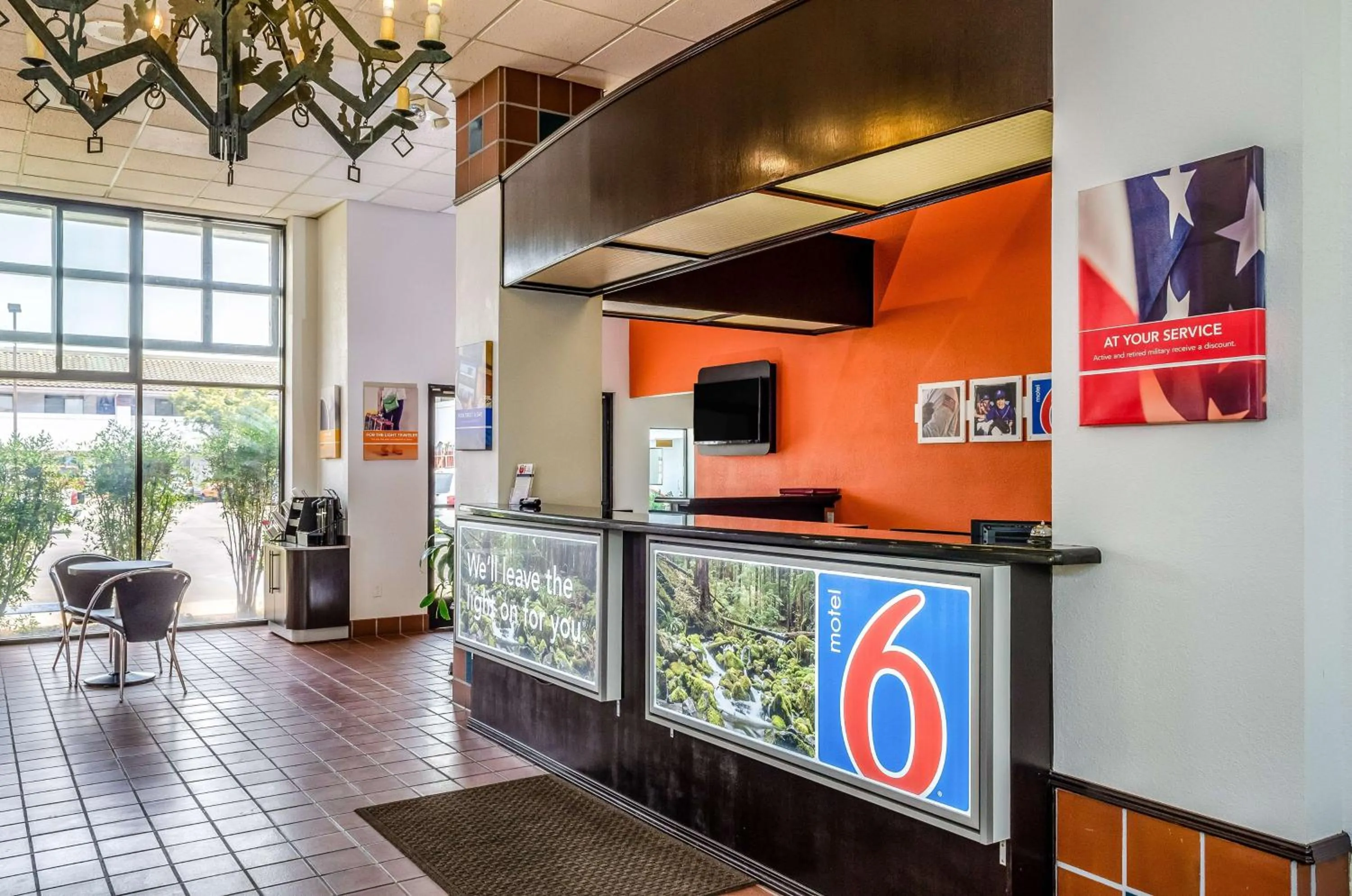 Property logo or sign in Motel 6 Oakdale, Ca