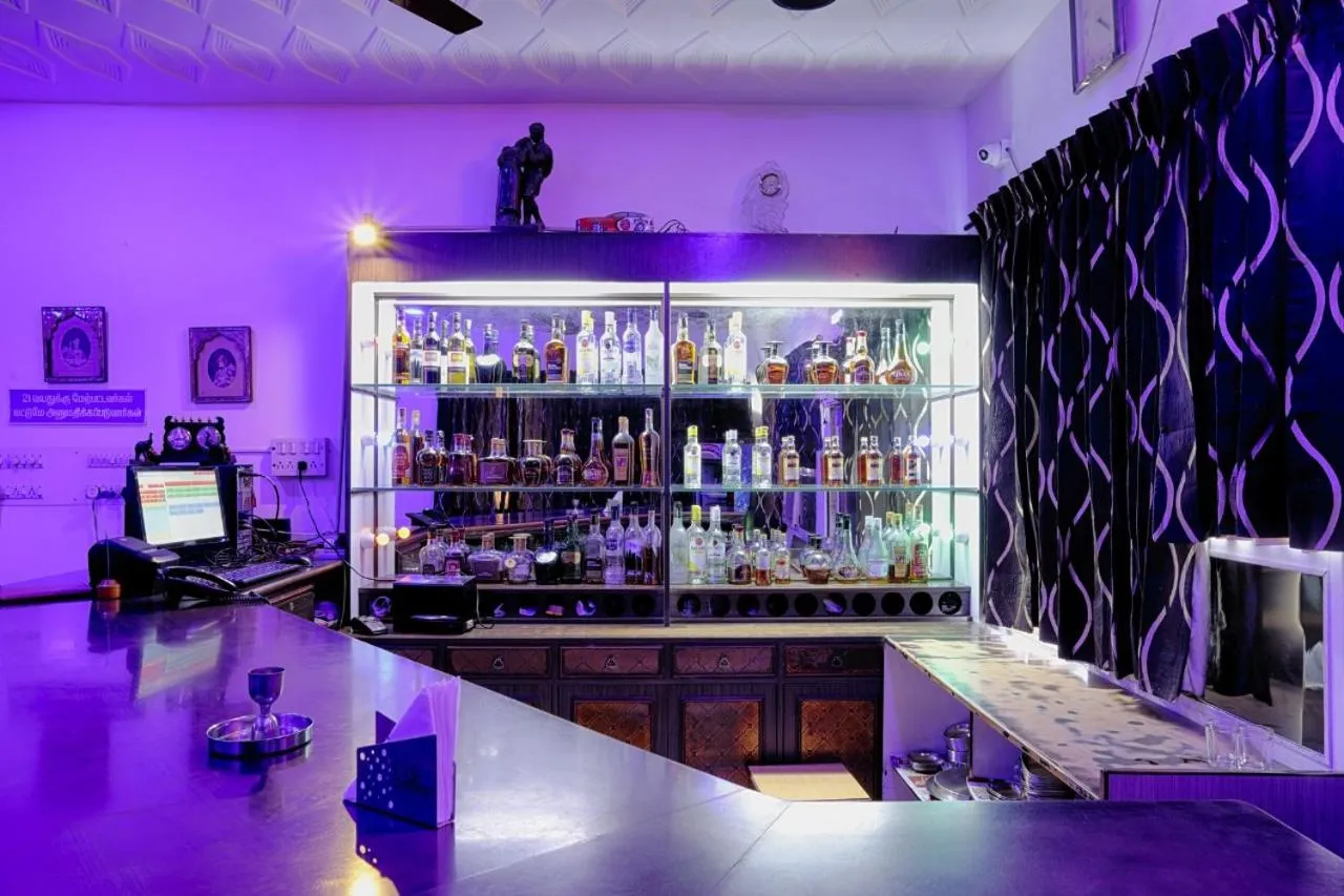 Lounge or bar in Sri Aarvee Hotels