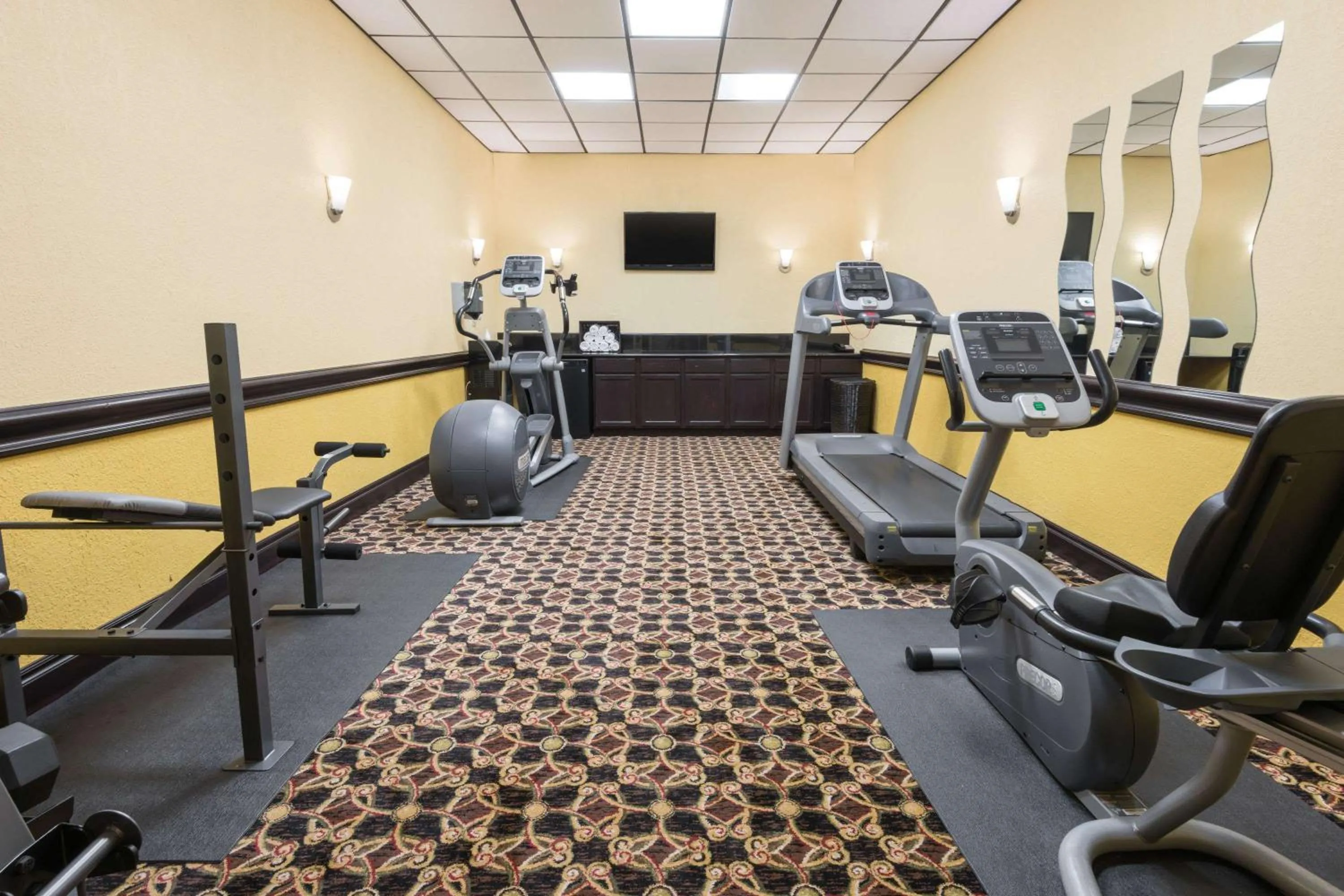 Fitness centre/facilities in Wyndham Garden Stillwater