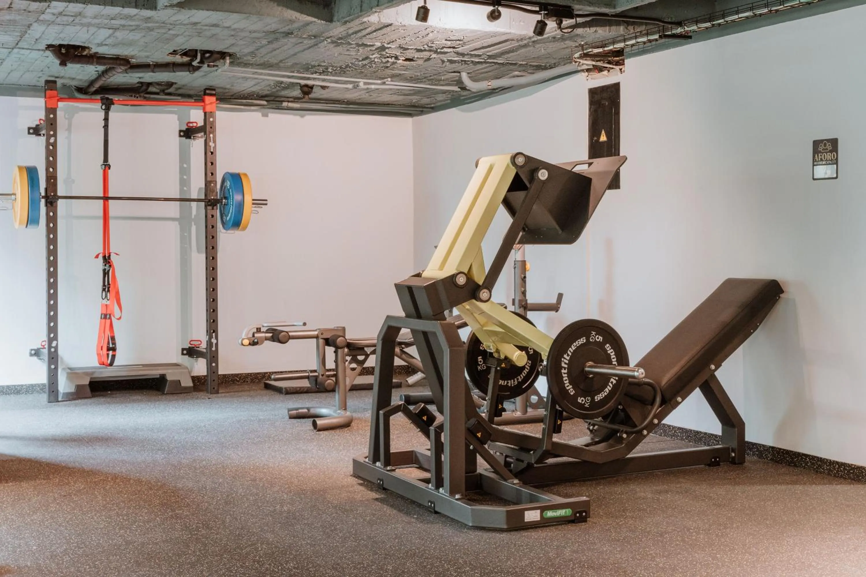 Fitness centre/facilities in Hotel Park10