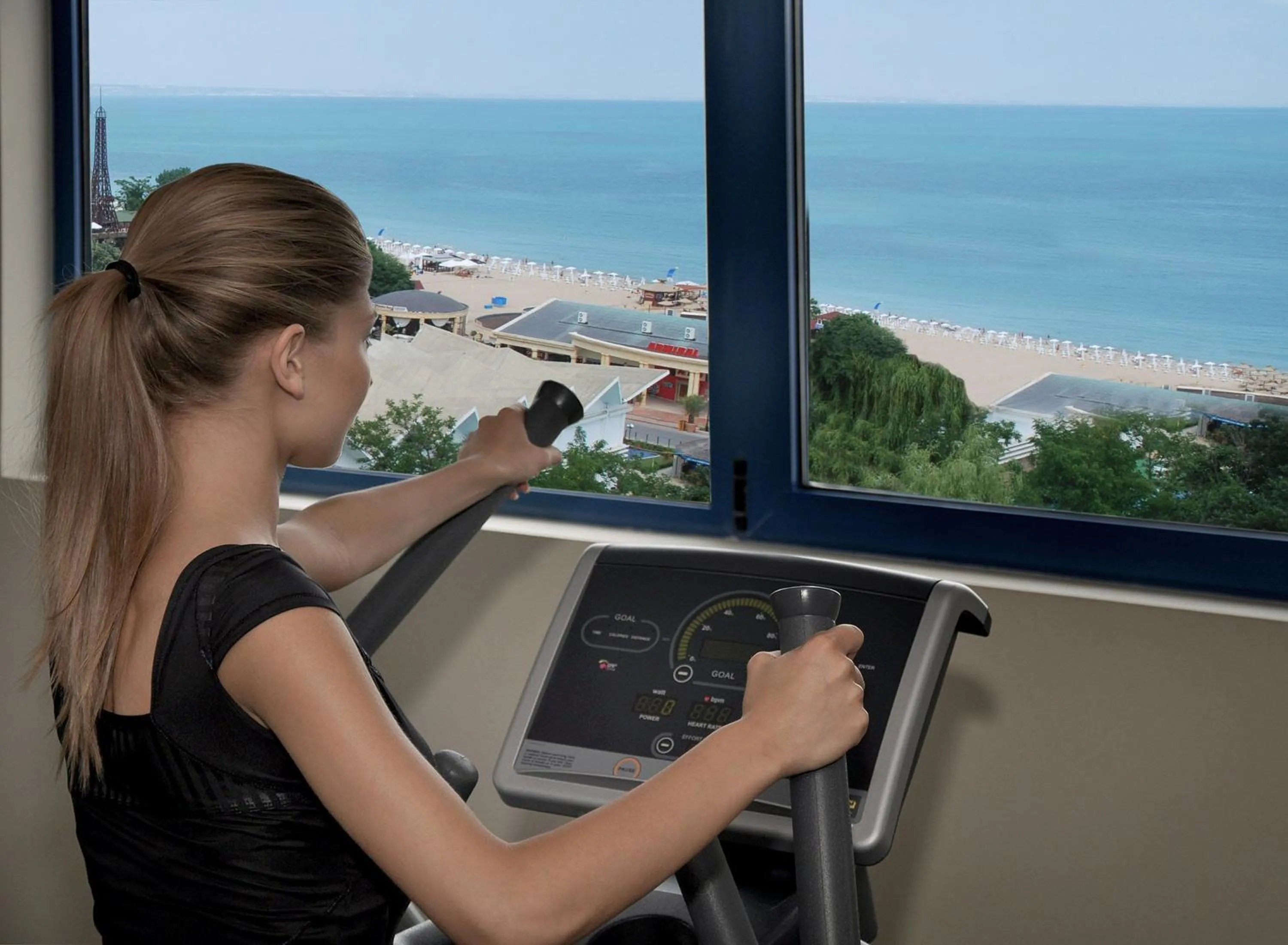 Fitness centre/facilities in GRIFID Arabella Hotel - Ultra All inclusive & Aquapark