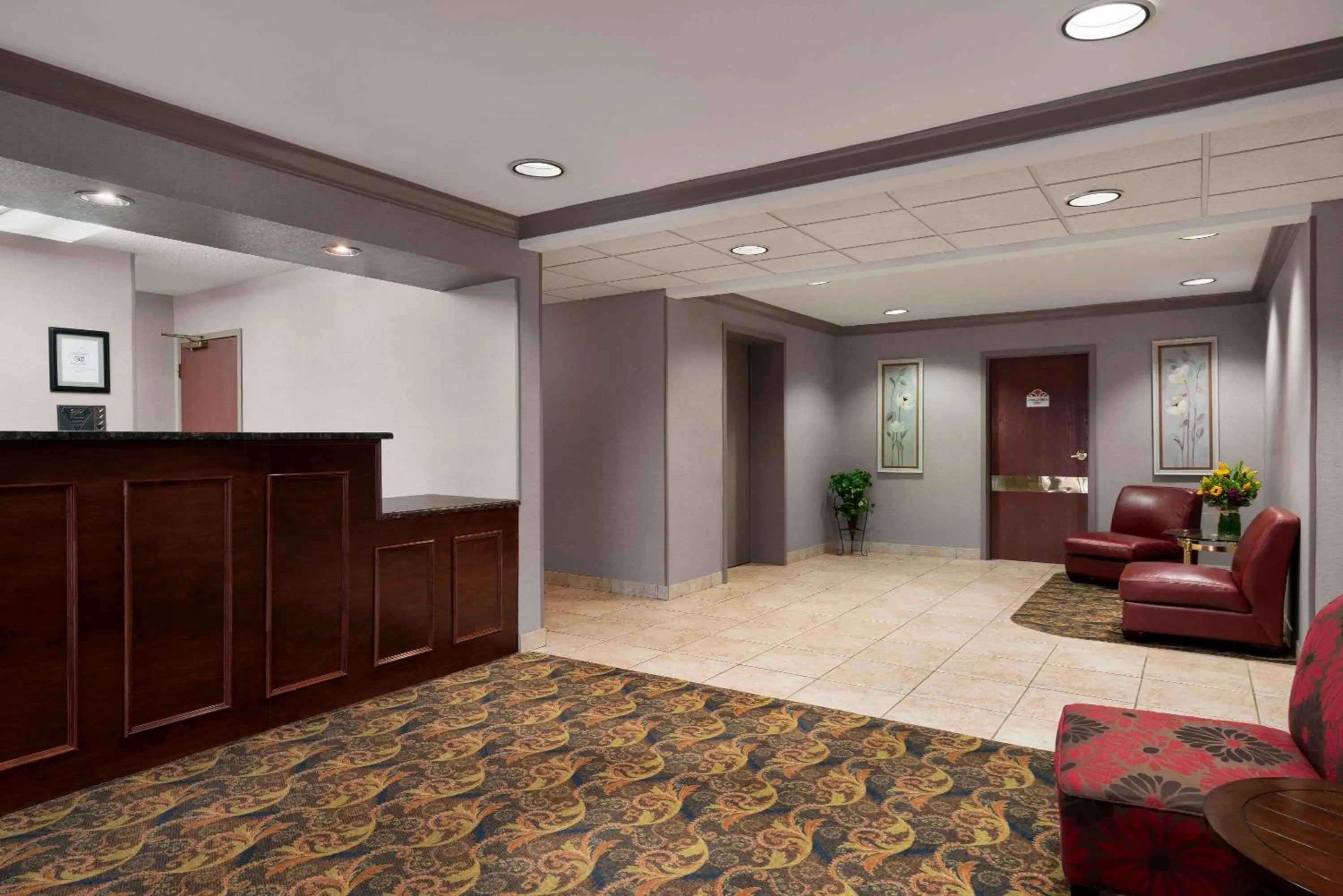 Lobby or reception in Lancaster Suites