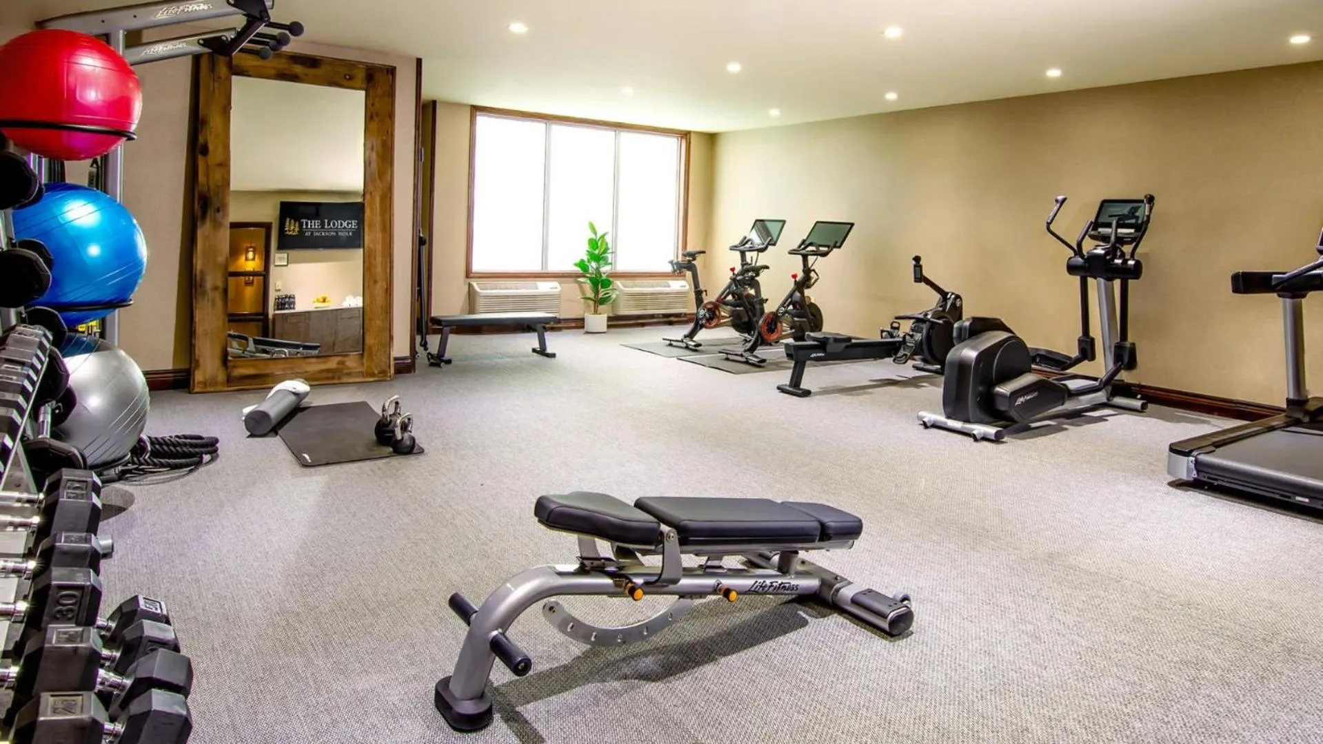 Fitness centre/facilities in The Lodge at Jackson Hole