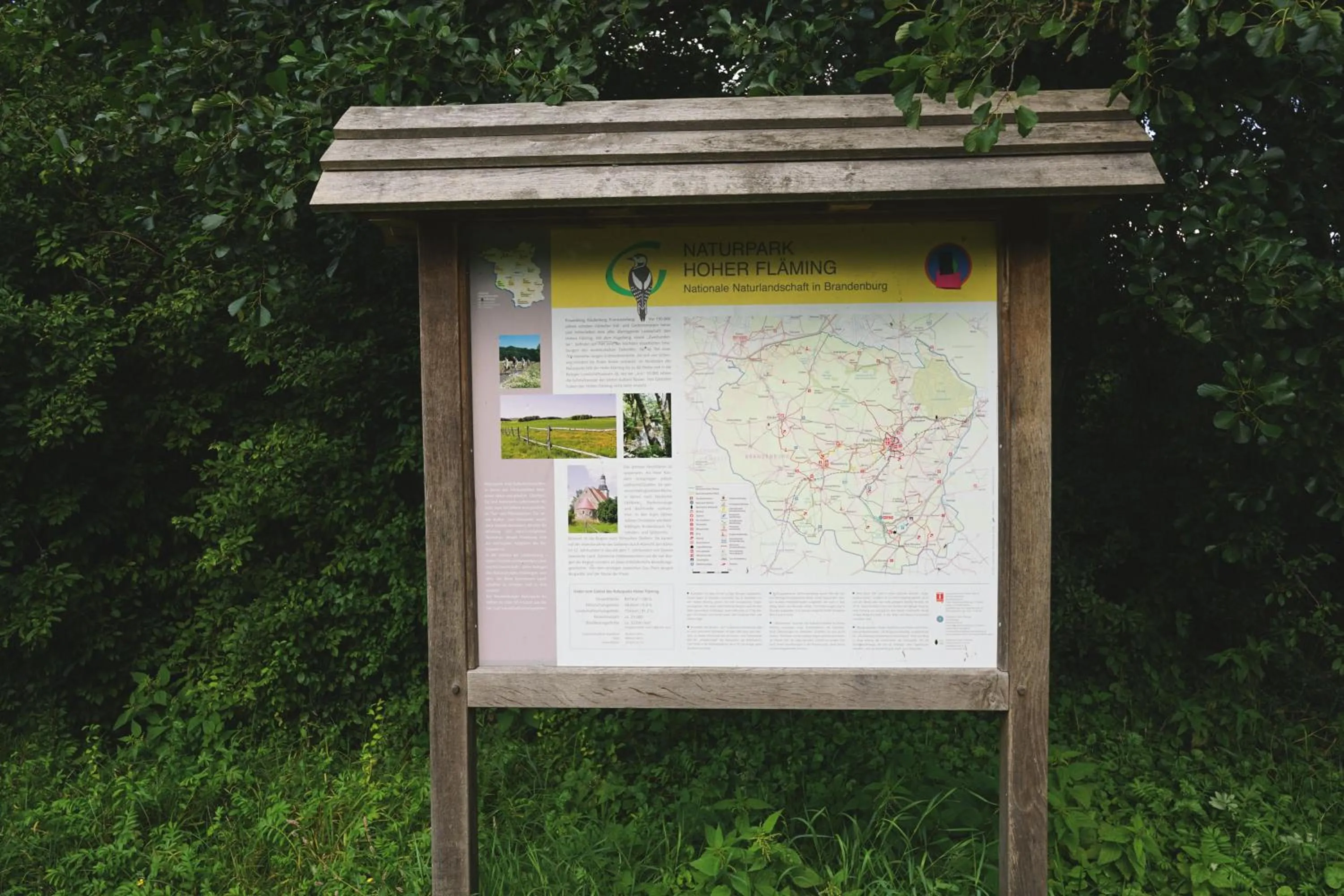 Area and facilities in slube an den Teichen Hoher Fläming