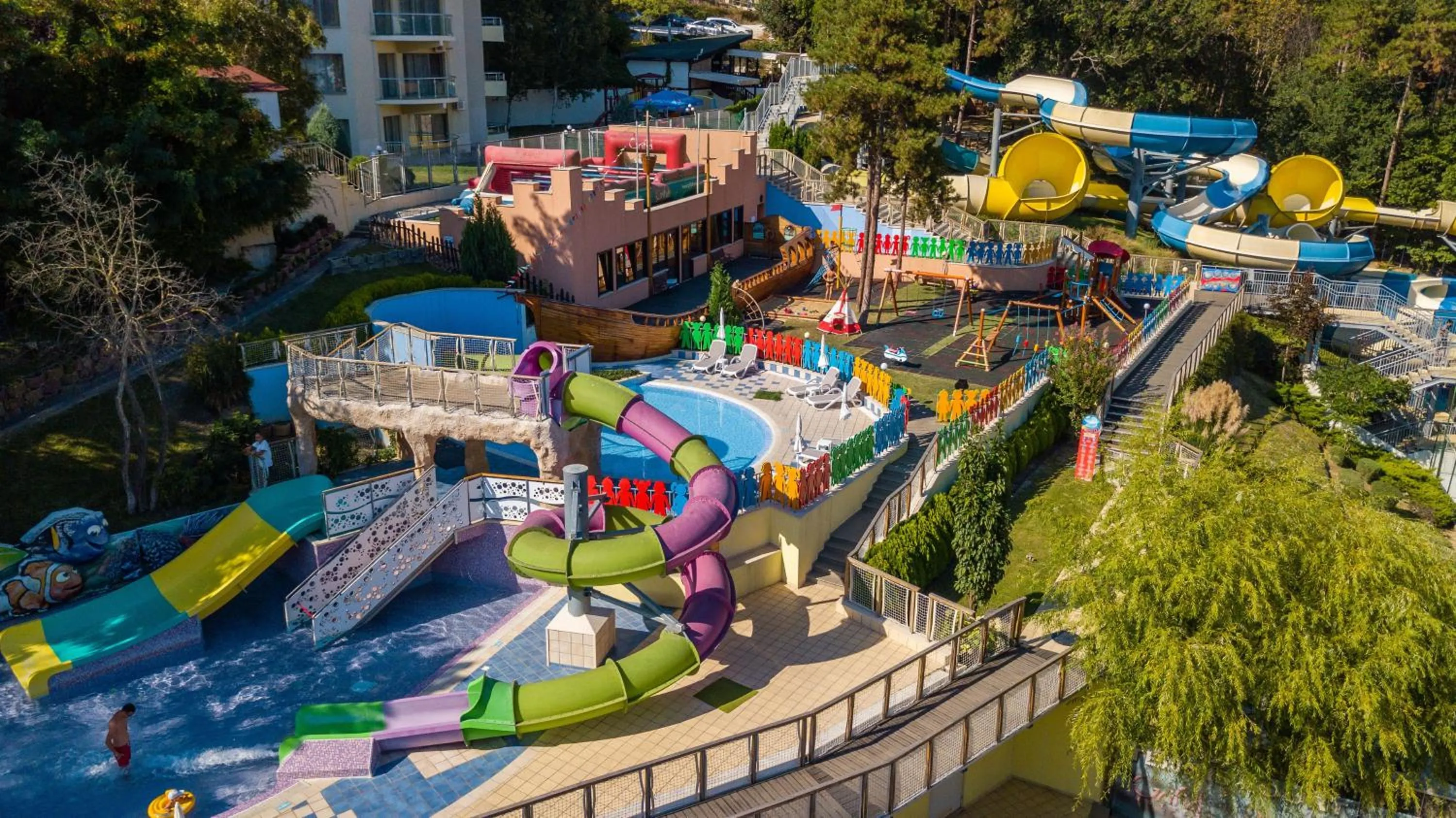 Children play ground in AquaClub GRIFID Hotel Bolero - Ultra All Inclusive & Private Beach