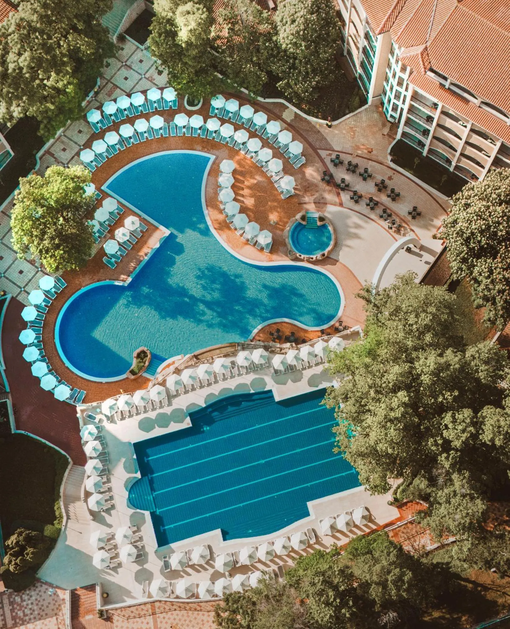 Swimming pool in AquaClub GRIFID Hotel Bolero - Ultra All Inclusive & Private Beach