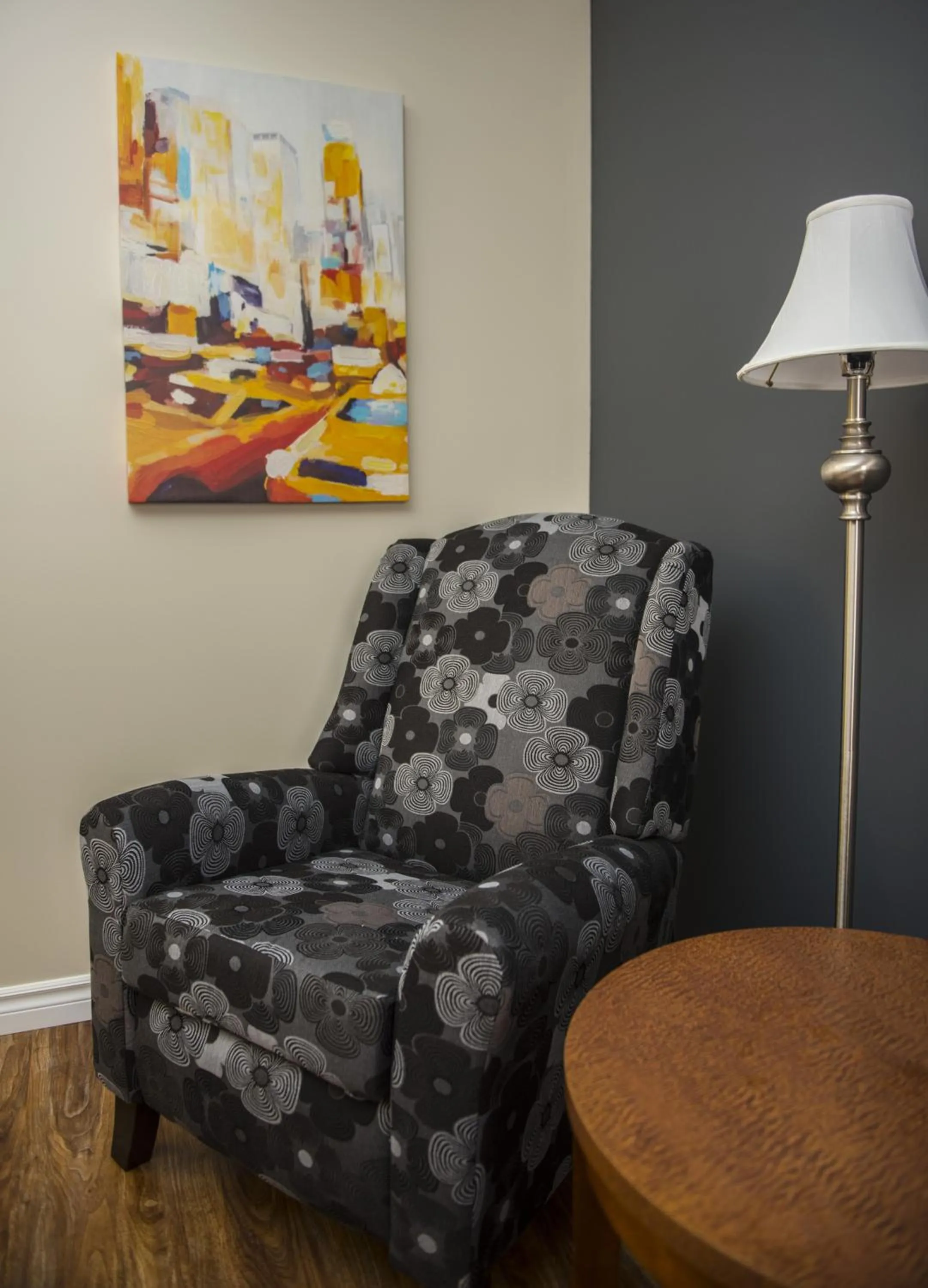 Living room in Le Deauville Motel