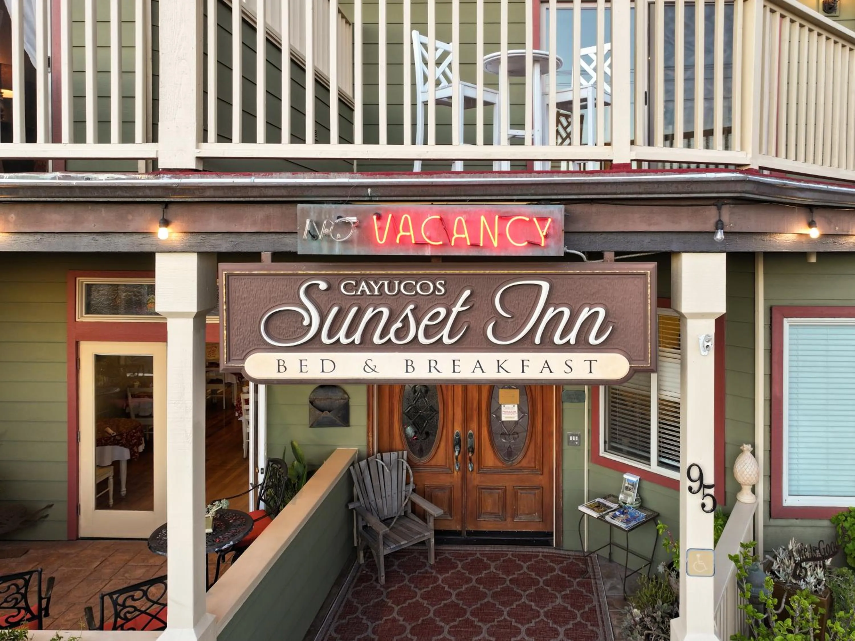 Property logo or sign in Cayucos Sunset Inn