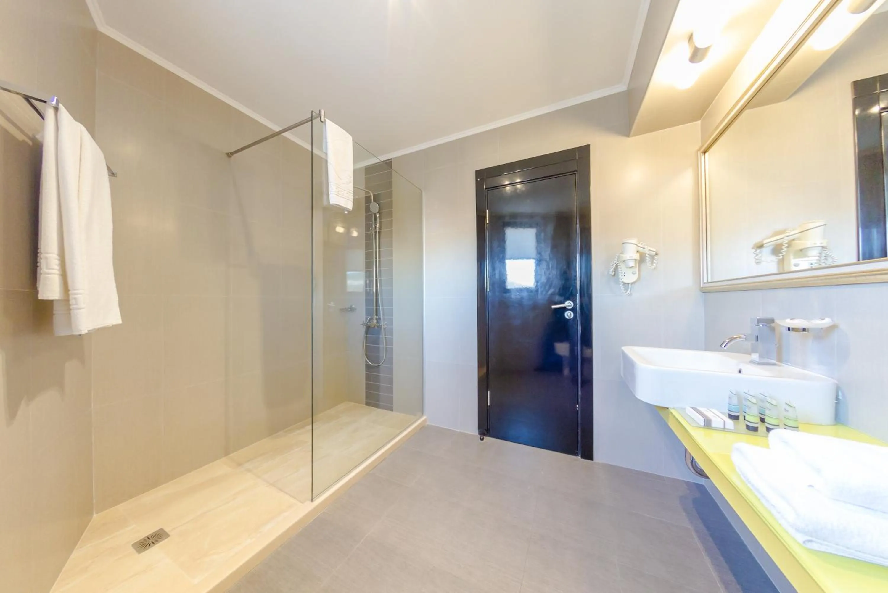 Shower in Hotel Studio