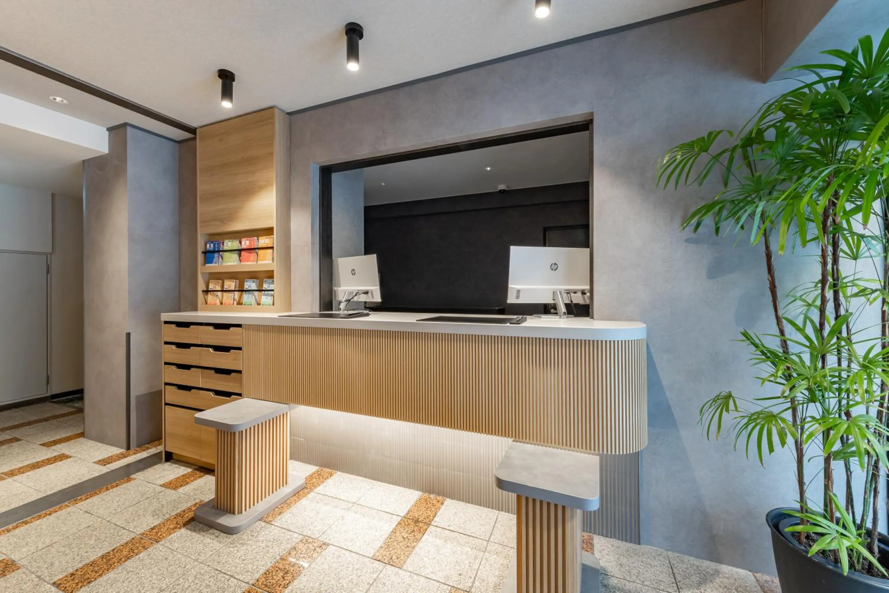 Lobby or reception in HOTEL MYSTAYS Nippori