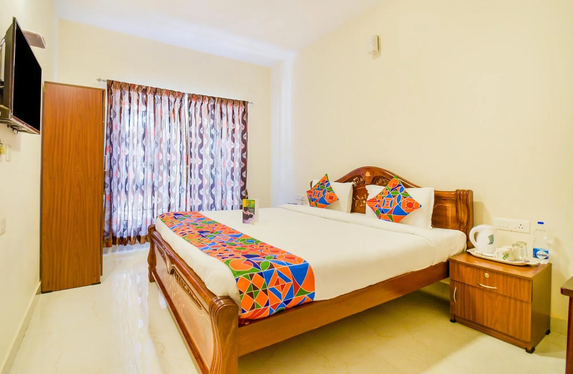 Bedroom, Bed in FabHotel Vinu Valley Resorts - Nr Ketti Valley View Point