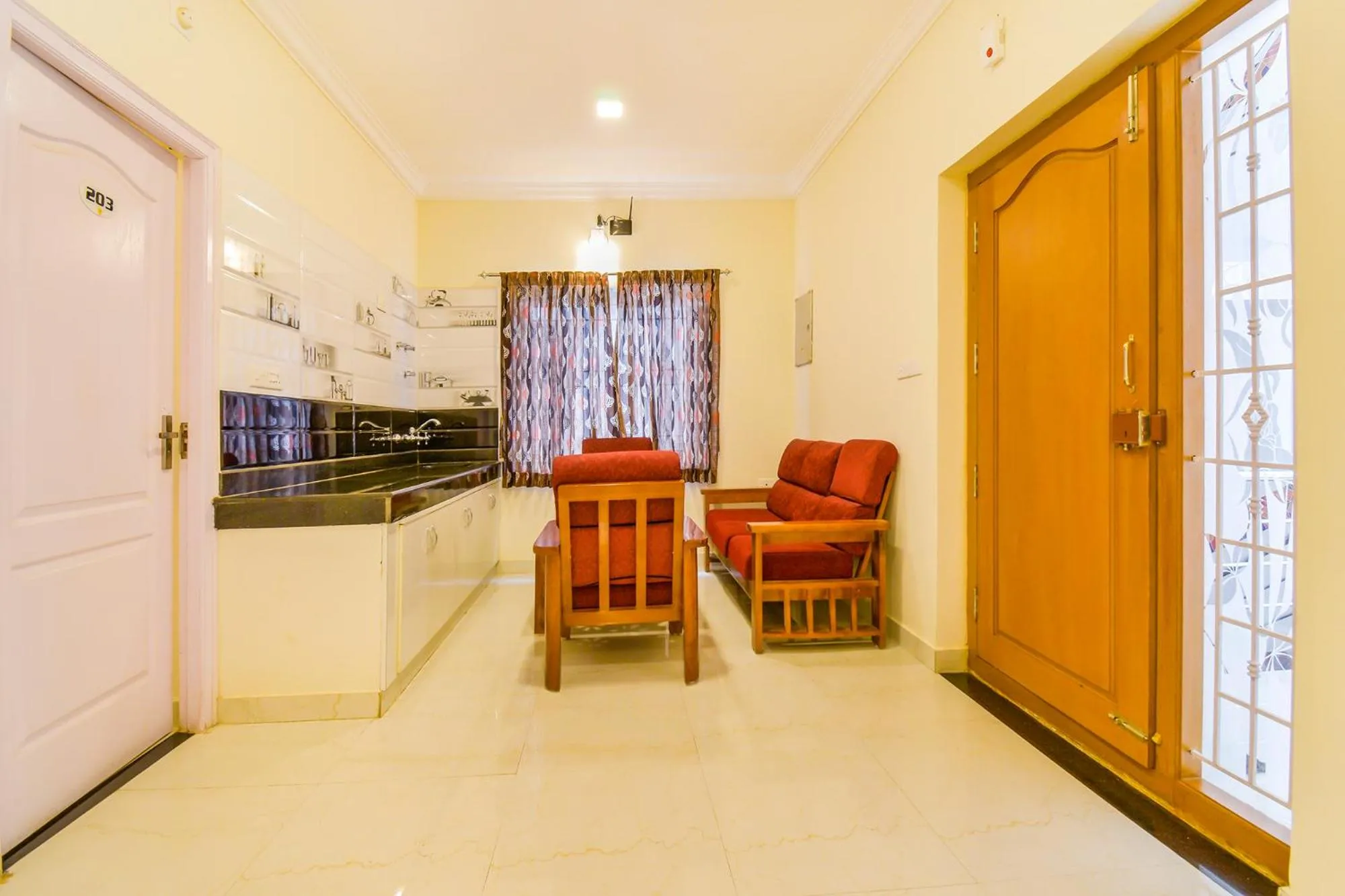 Seating area in FabHotel Vinu Valley Resorts - Nr Ketti Valley View Point