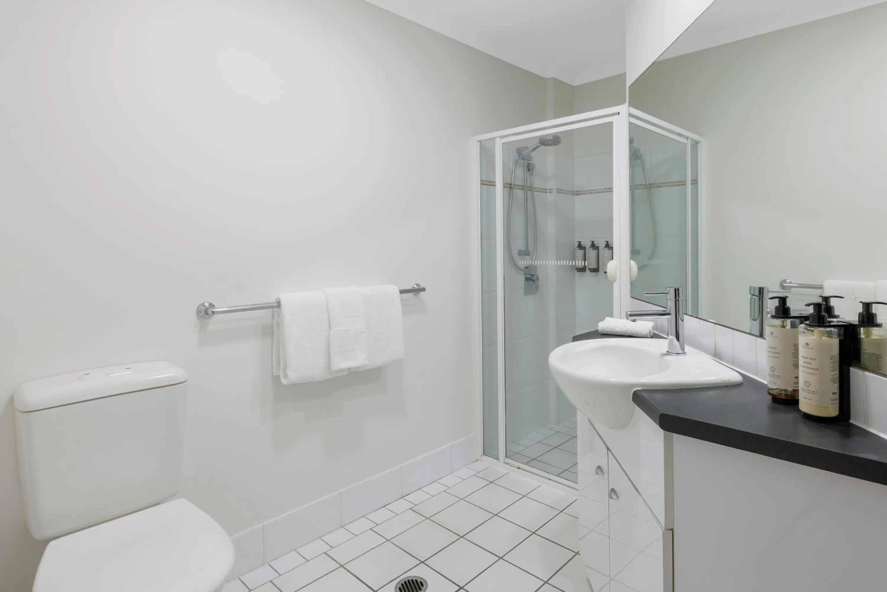 Shower in Ramada Resort by Wyndham Shoal Bay