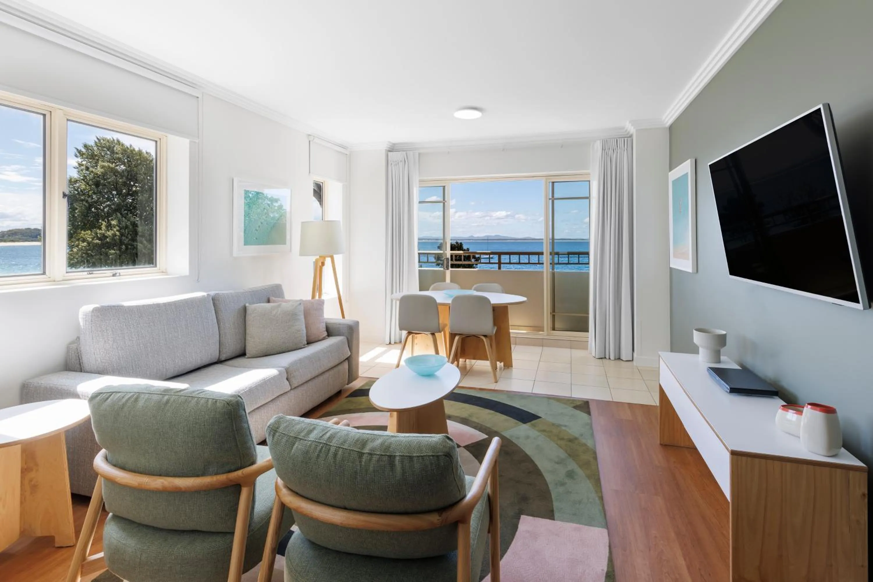 Living room in Ramada Resort by Wyndham Shoal Bay