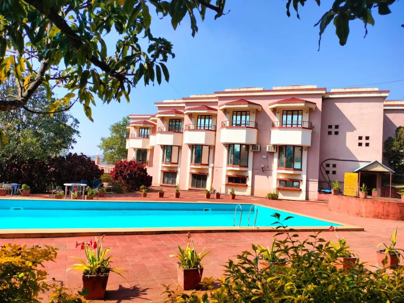 Property building in The Dhanhills - a valley view hotel in panchgani