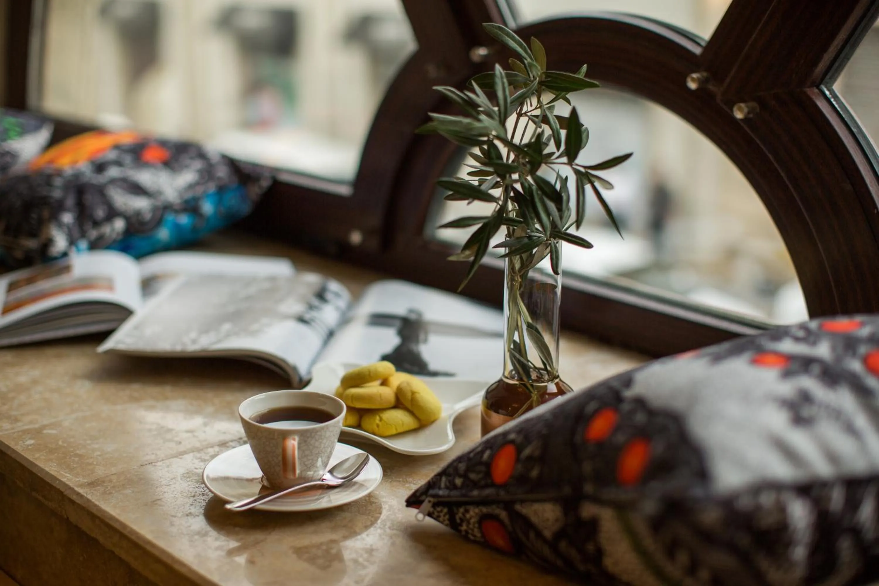 Food and drinks in Boutique 19 Hotel