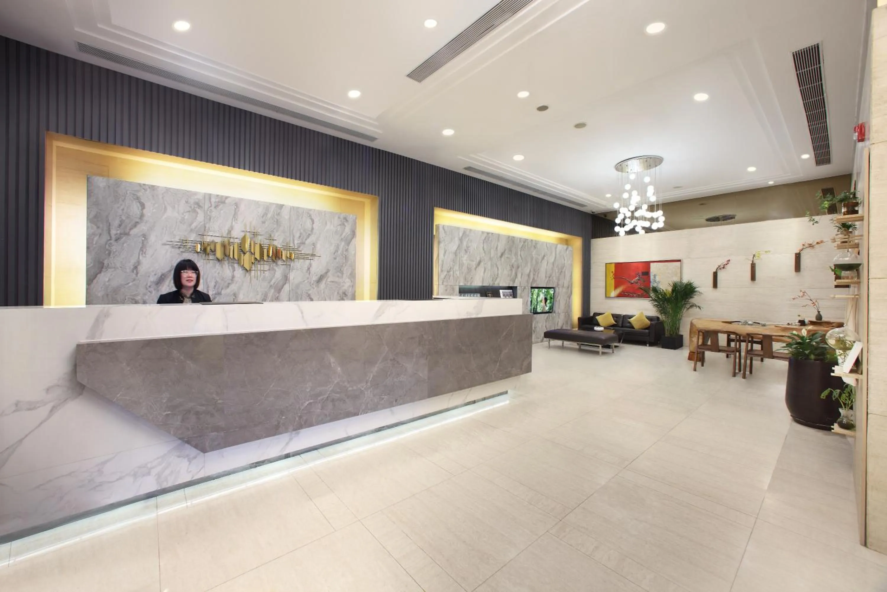 Lobby or reception in Somerset Heping Shenyang