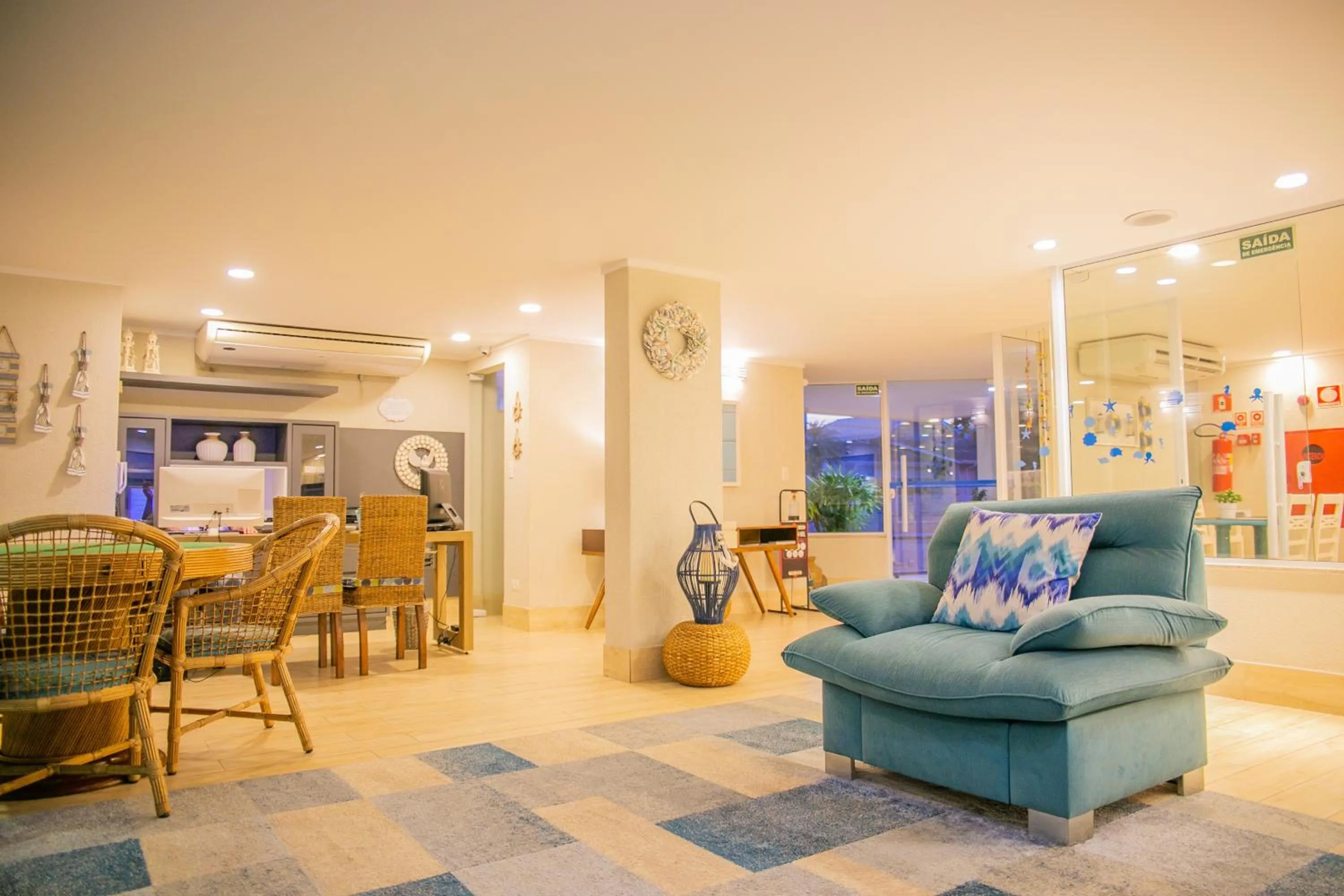 Seating area in Pousada Villa Di Enzo