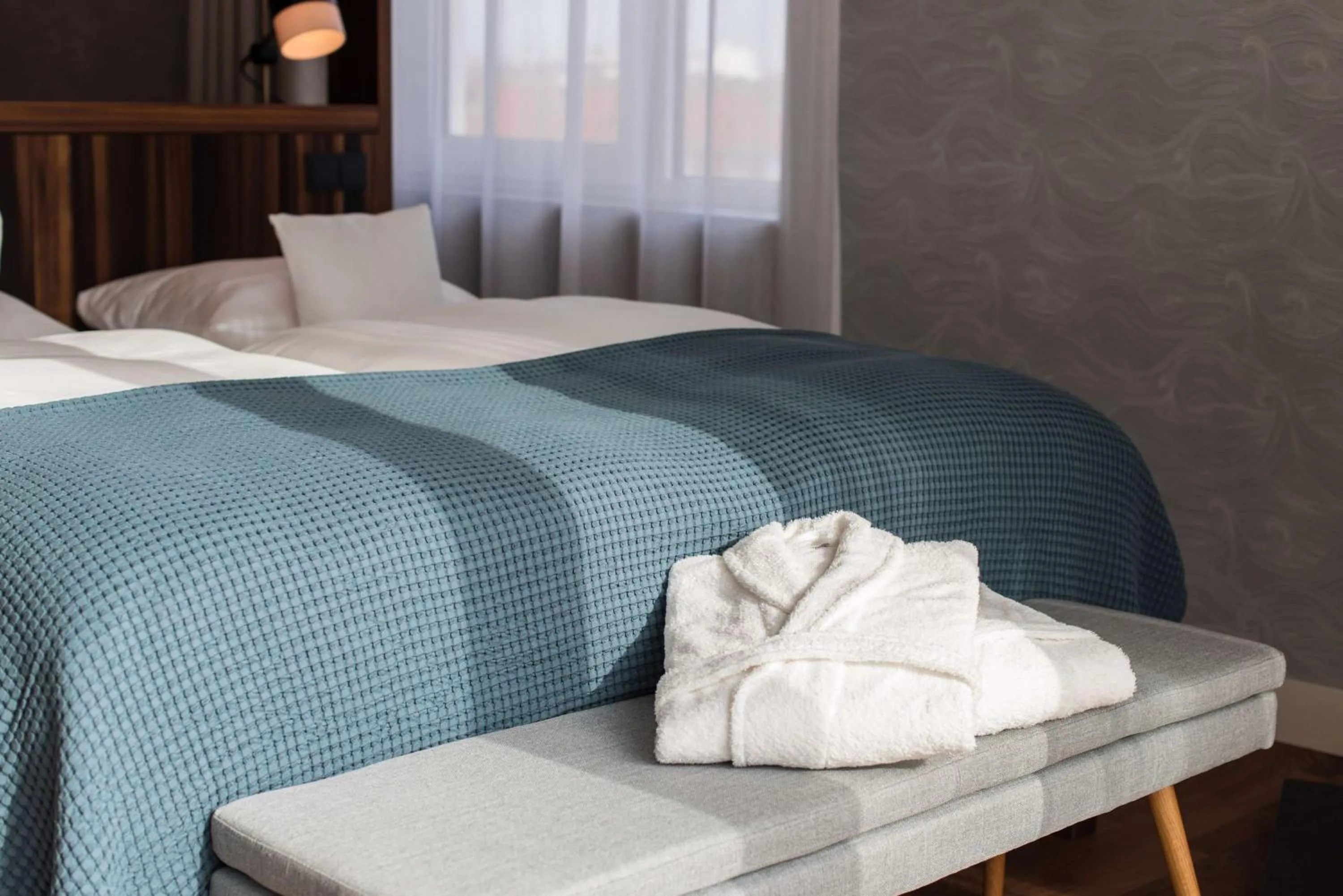 Photo of the whole room, Bed in THE LIBERTY Hotel Bremerhaven BW Signature Collection