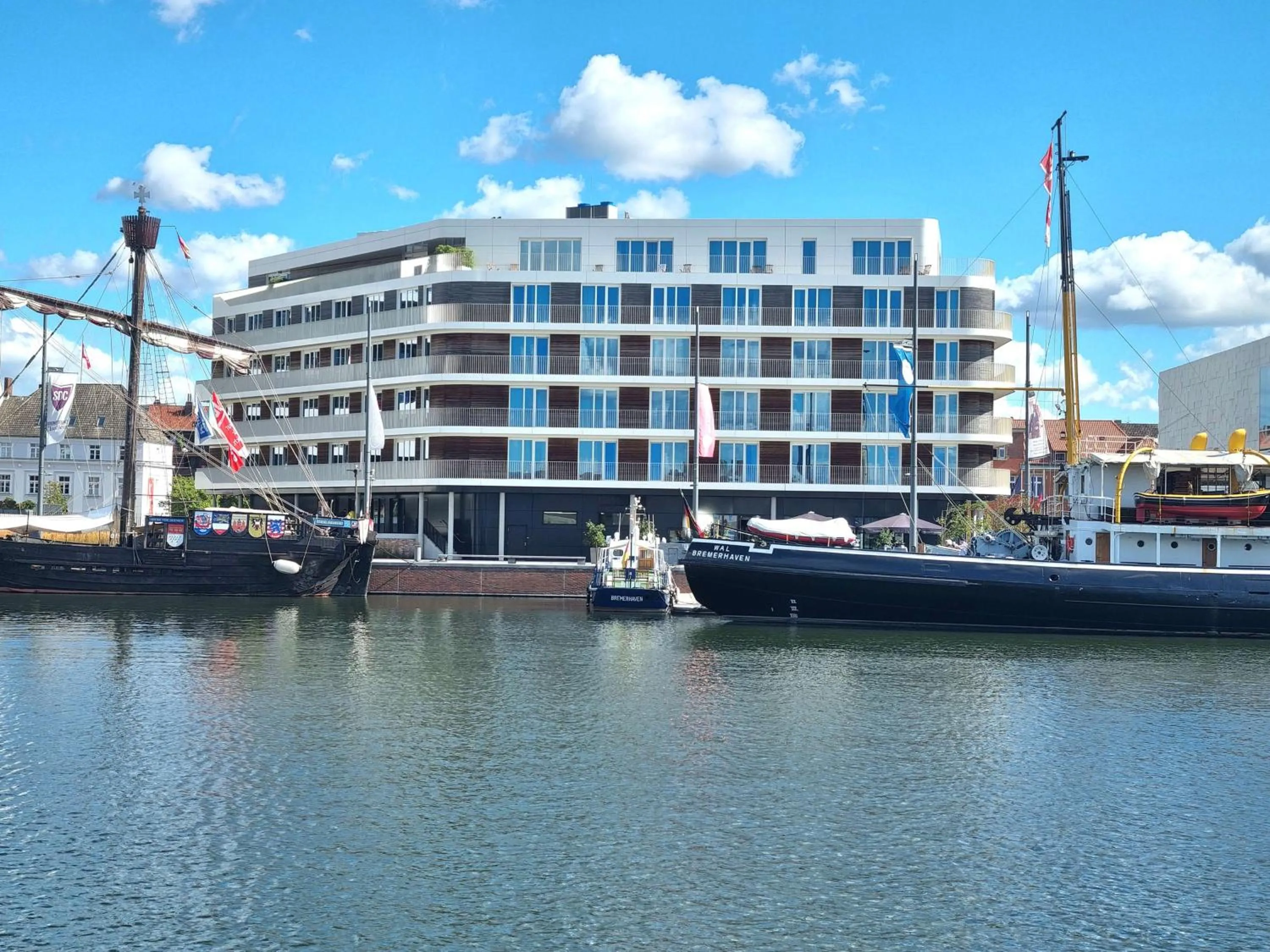 Property building in THE LIBERTY Hotel Bremerhaven BW Signature Collection