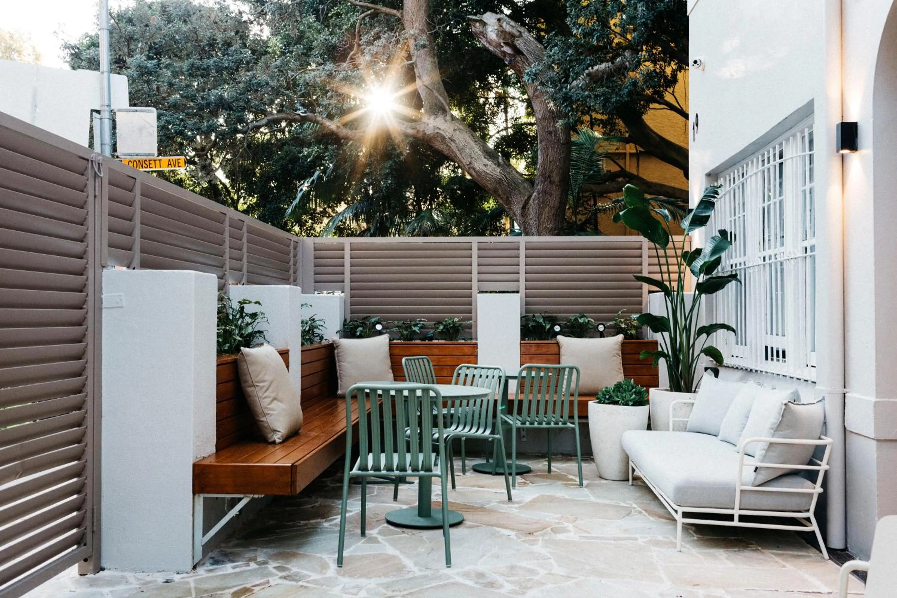 Patio in Little Drifter Bondi