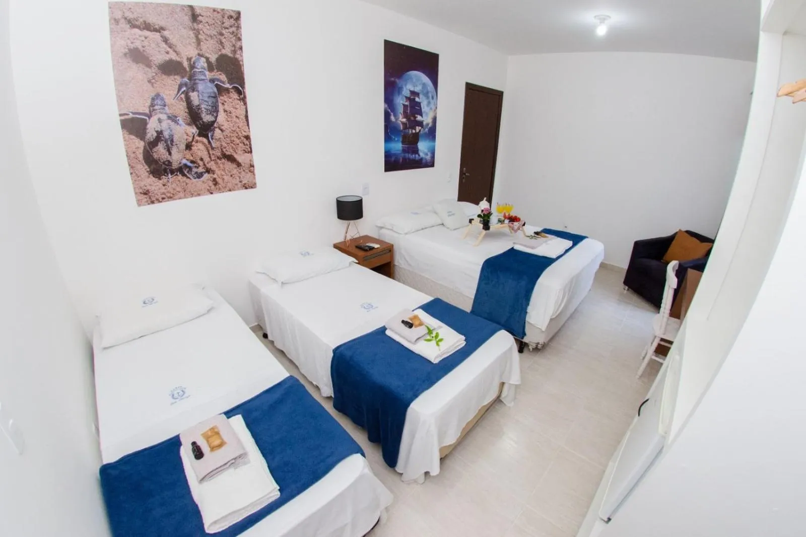 Bed in Pousada Dom Marujo