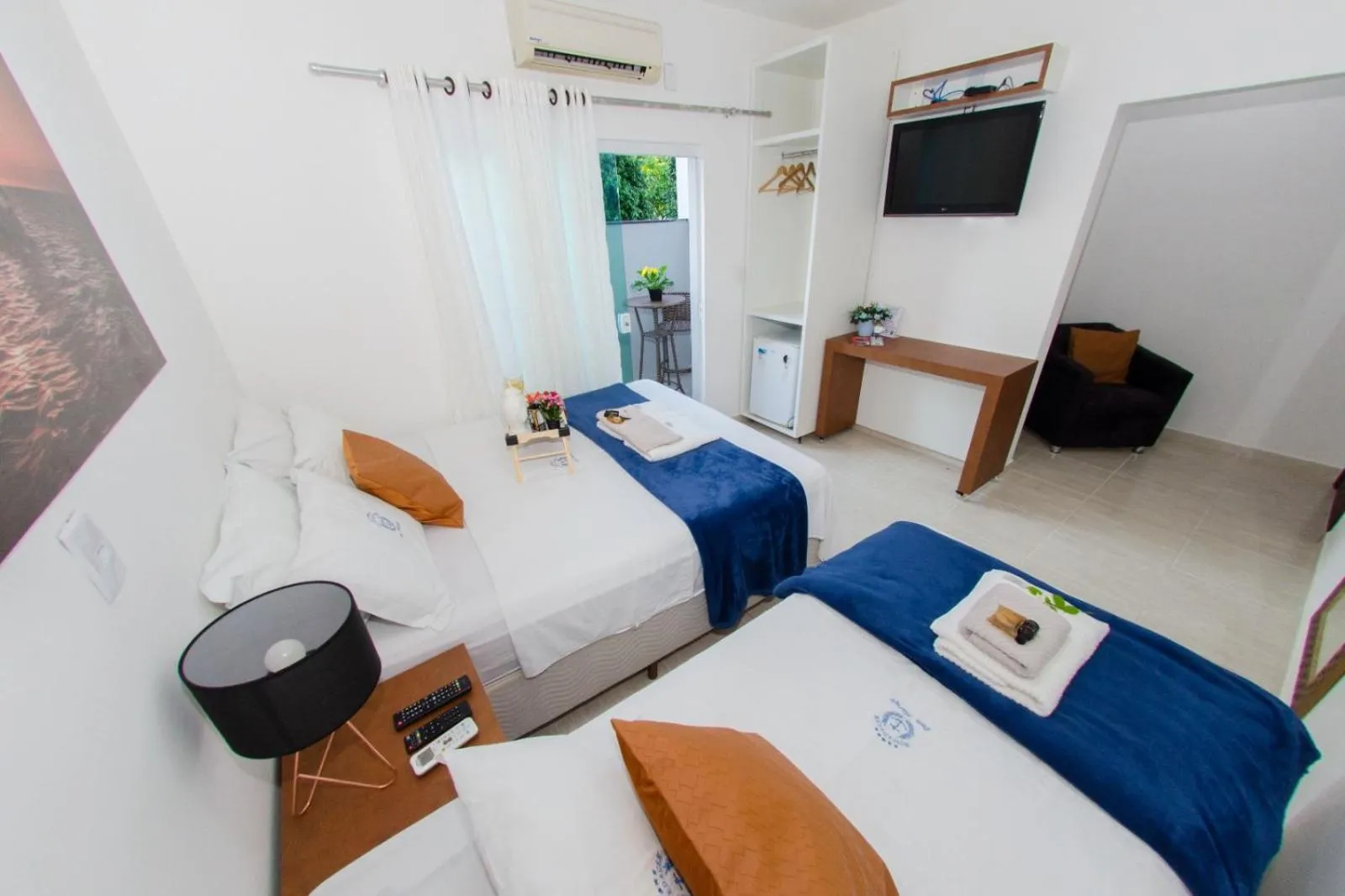 Bed in Pousada Dom Marujo