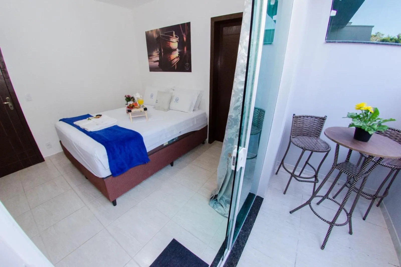 Bed in Pousada Dom Marujo