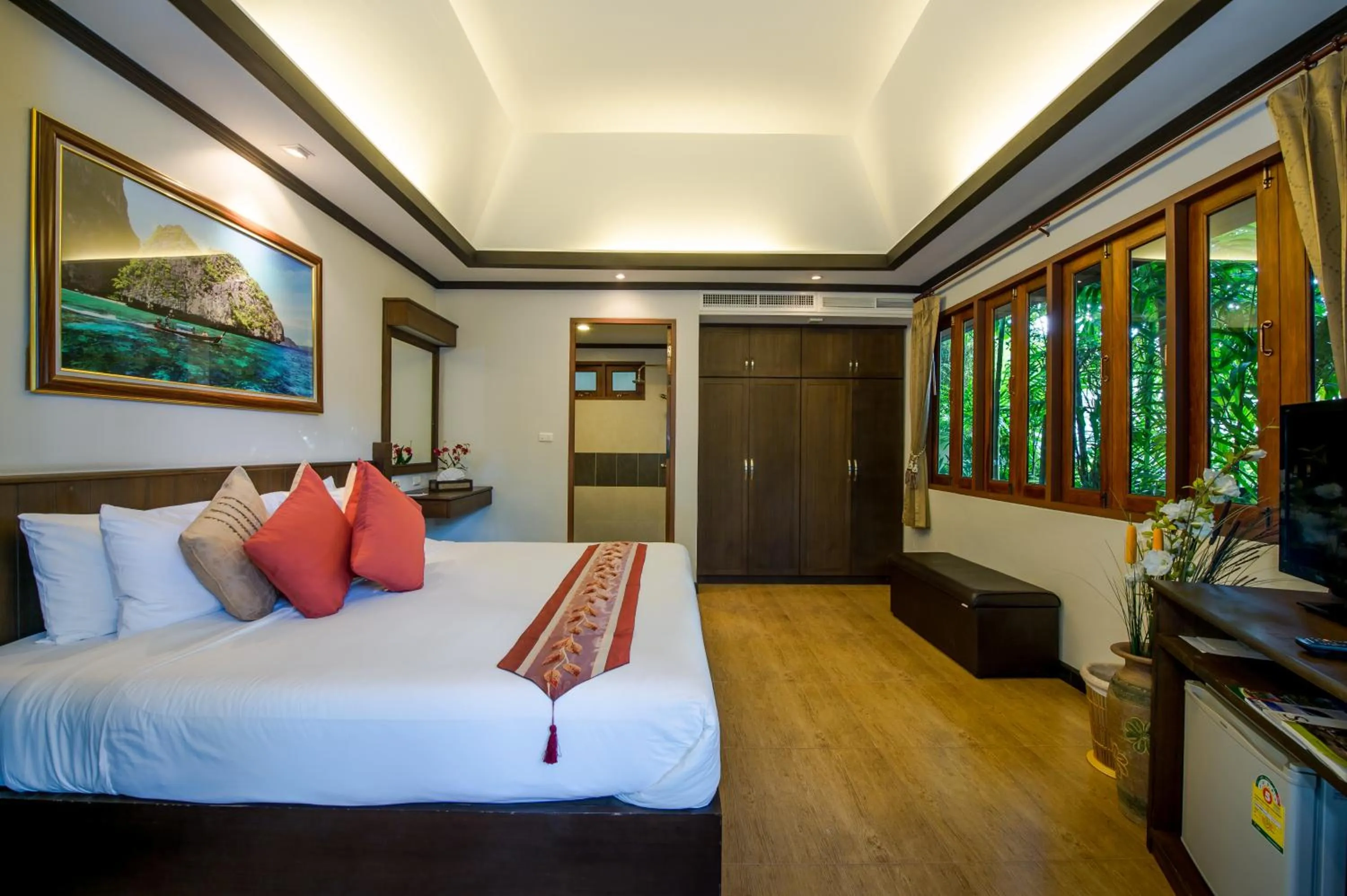 Photo of the whole room, Bed in Pai Tan Villas - SHA Extra Plus