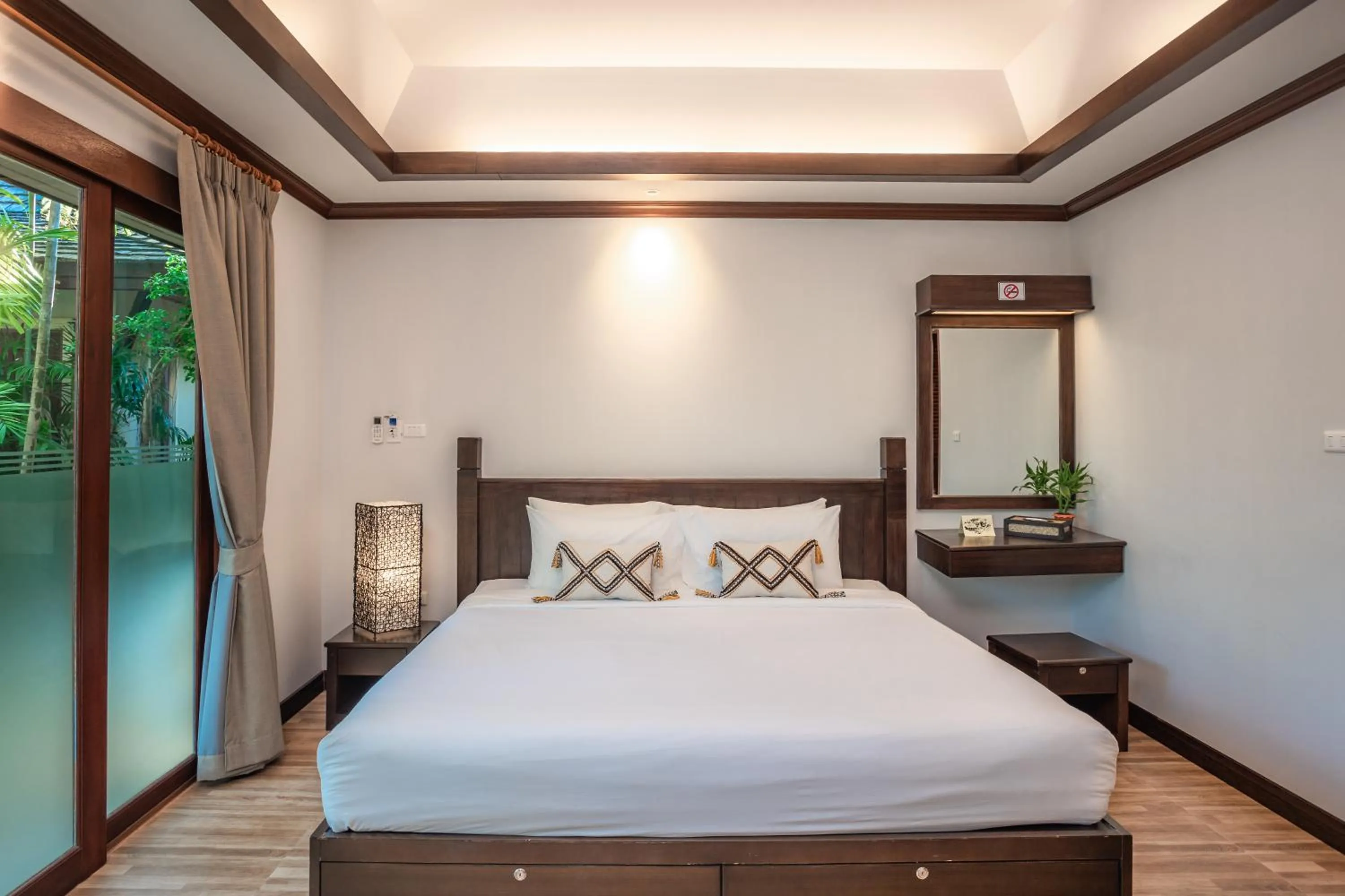 Bed in Pai Tan Villas - SHA Extra Plus