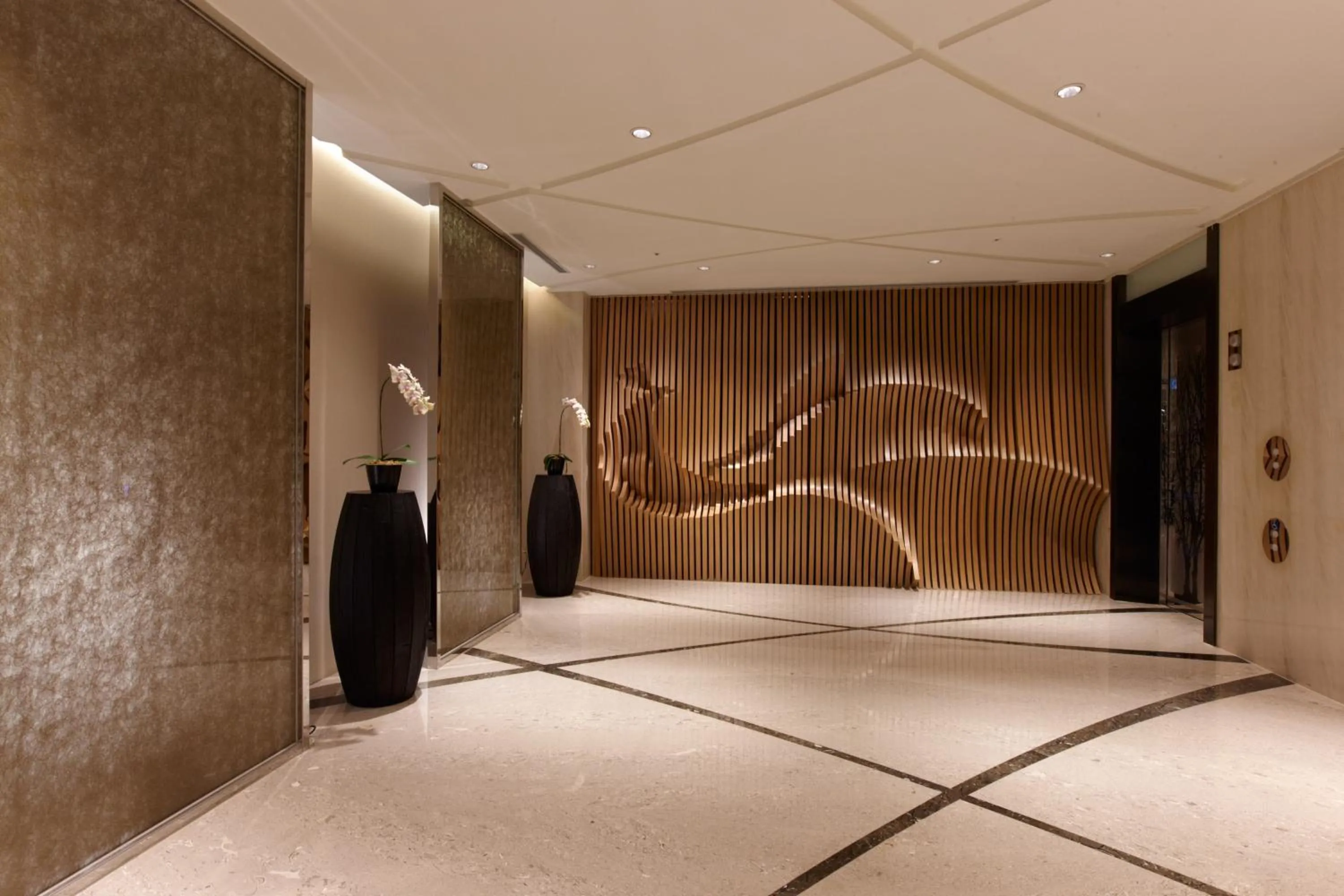 Decorative detail in Evergreen Resort Hotel - Jiaosi